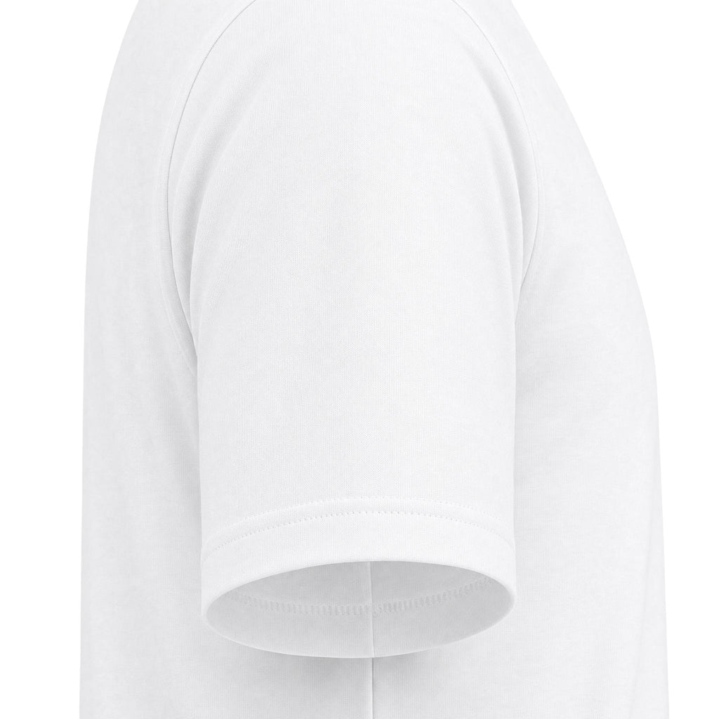 V-Neck Jersey Tee — Classic White Short Sleeve T-Shirt