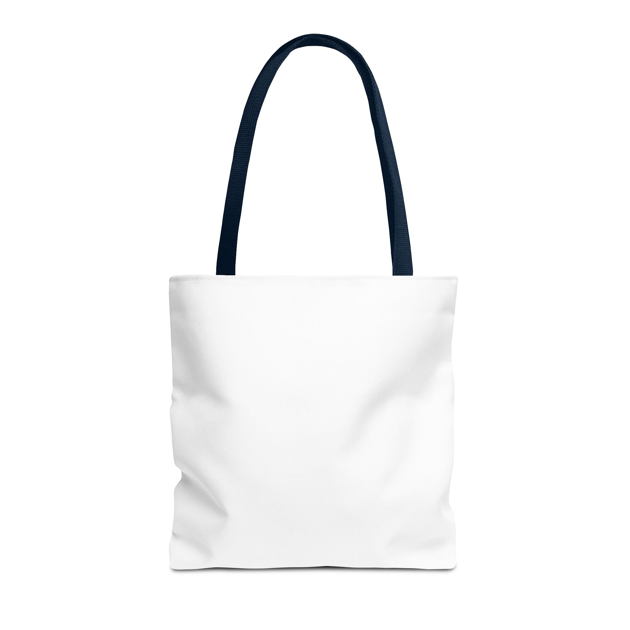 Custom All-Over Print Tote Bag — Blank White Canvas Shoulder Tote