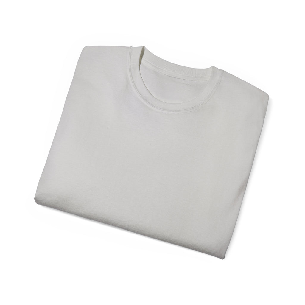 Classic White Cotton Tee - Plain Crewneck Shirt