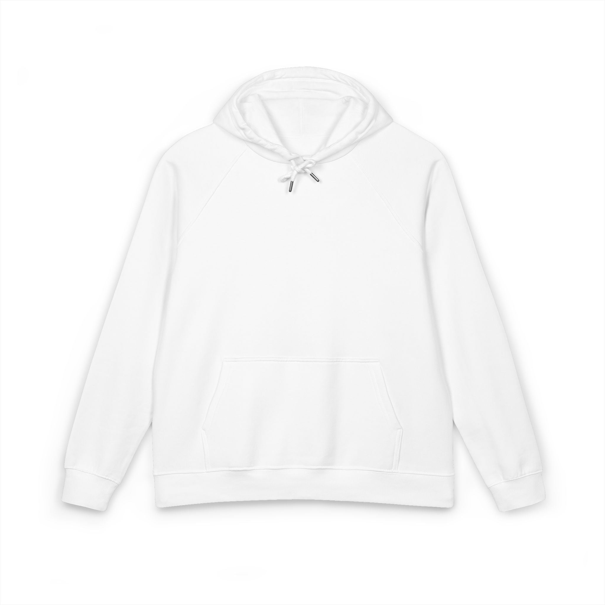 Eco Raglan Hoodie — Embroidered Sustainable Pullover