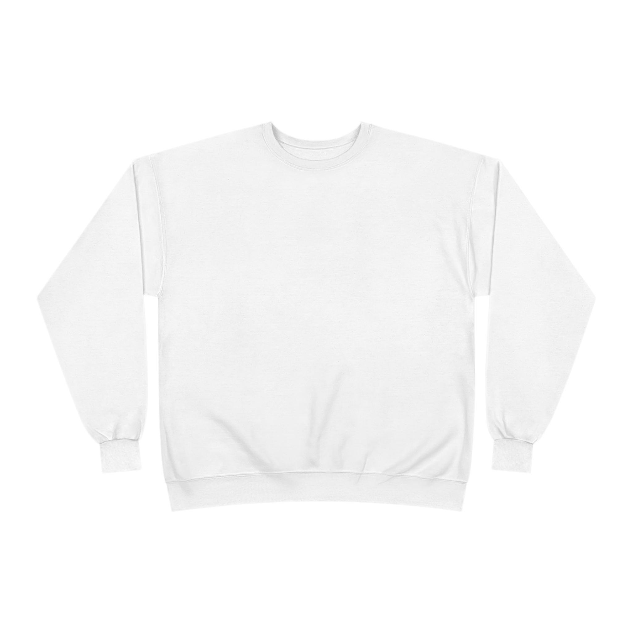 Classic White Crewneck Sweatshirt