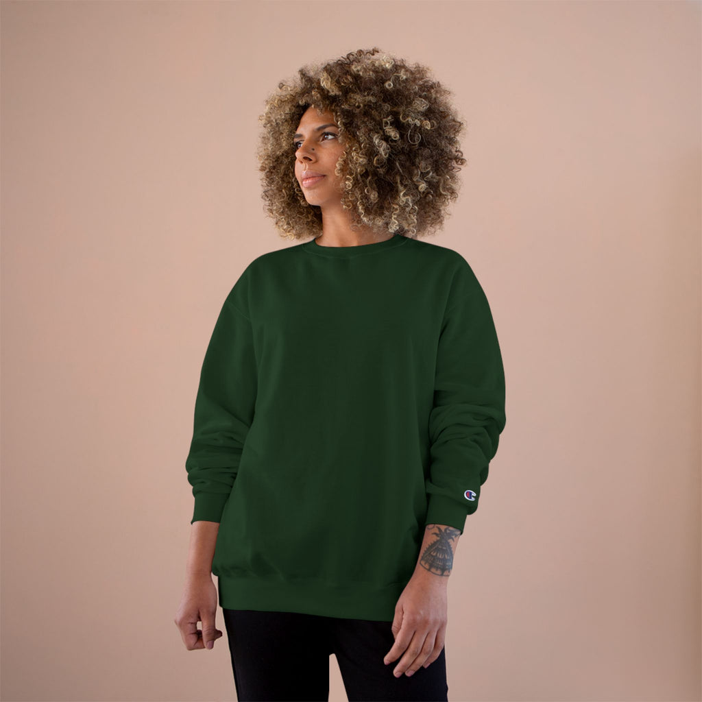 Champion Sweatshirt - Classic White Crewneck Sweatshirt