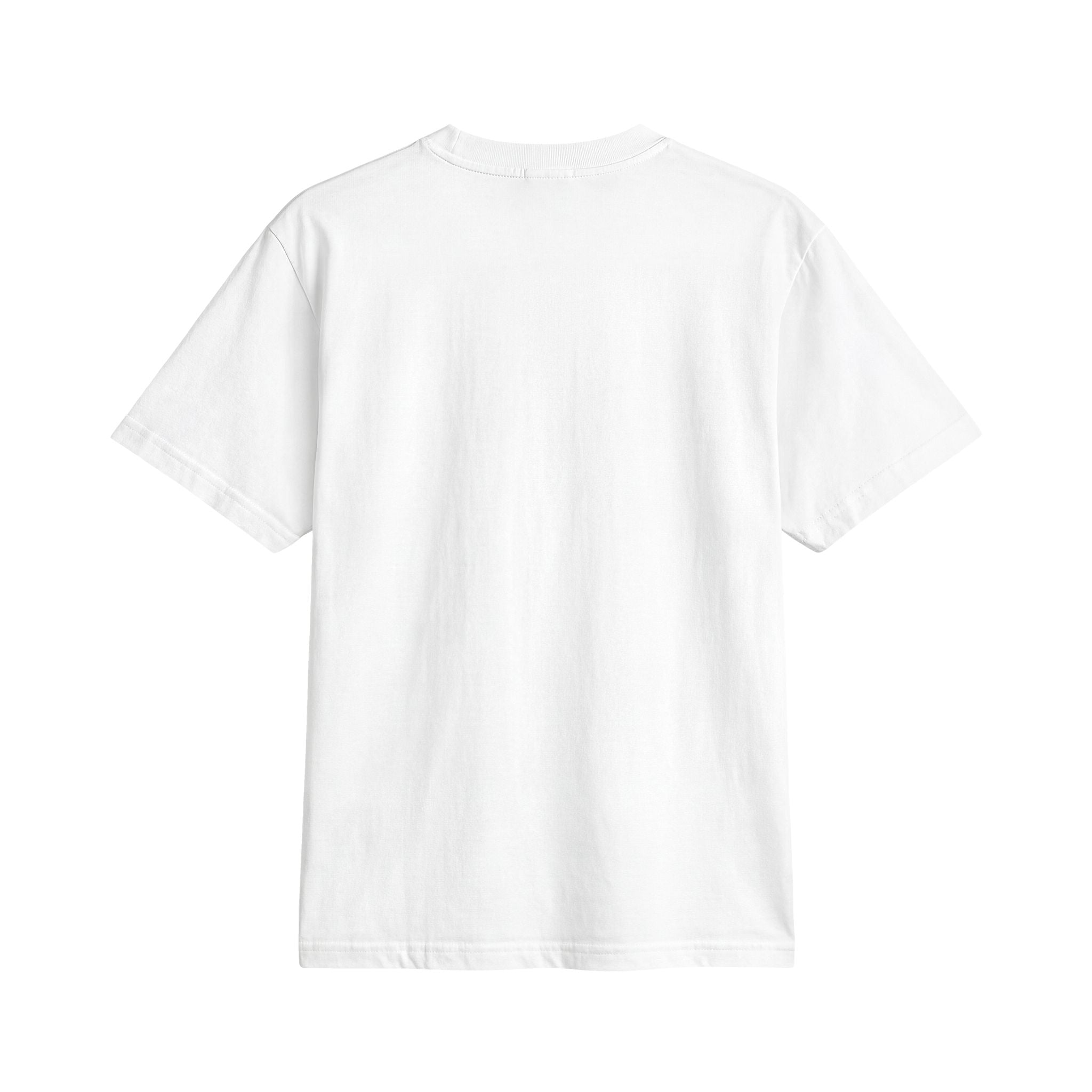 White Active T-Shirt — Minimal Athletic Tee for Everyday Workout & Casual Wear