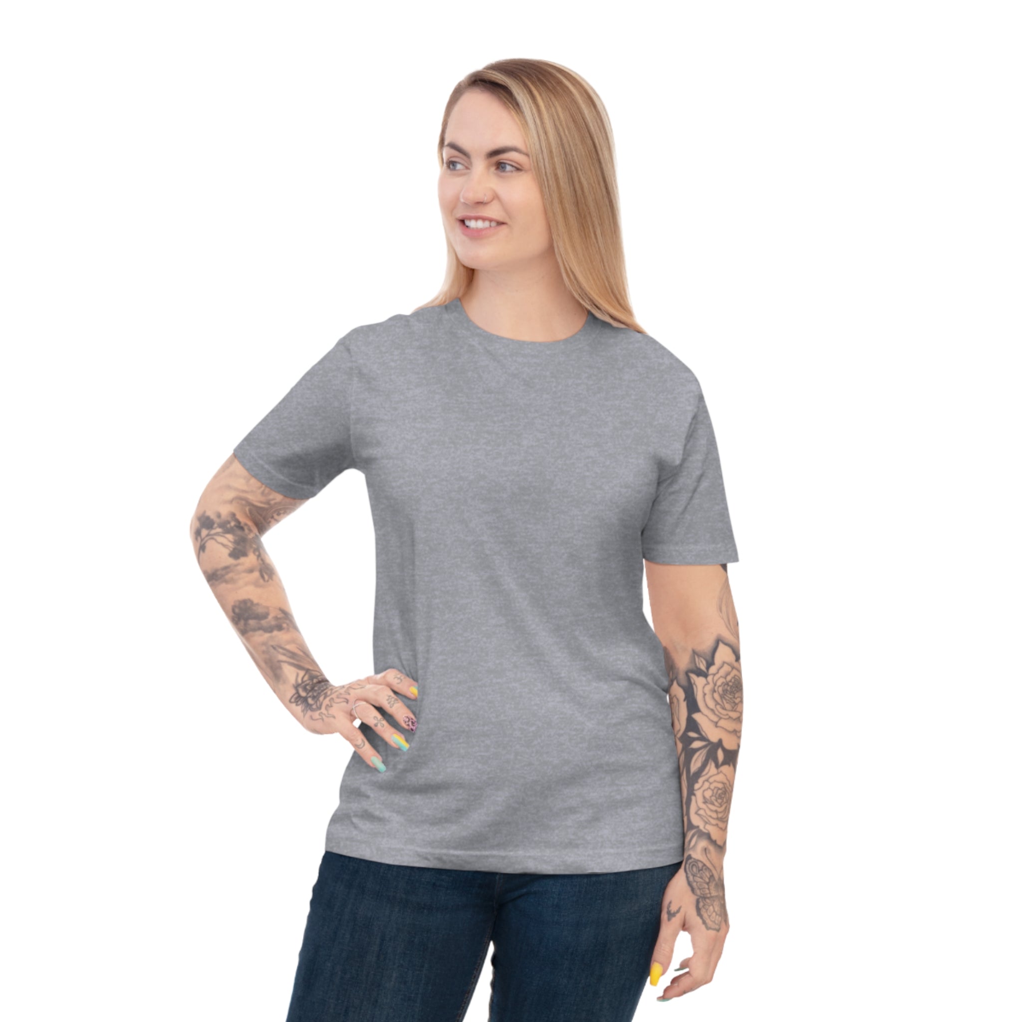 Classic Jersey T-Shirt — Minimal Natural Cotton Tee