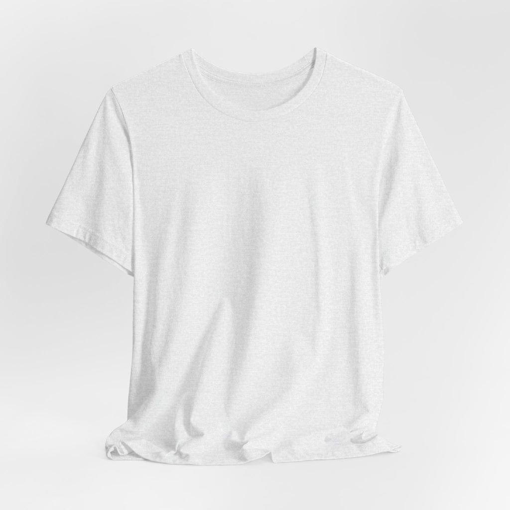 White Short Sleeve Tee — Minimal Classic Crewneck T-Shirt