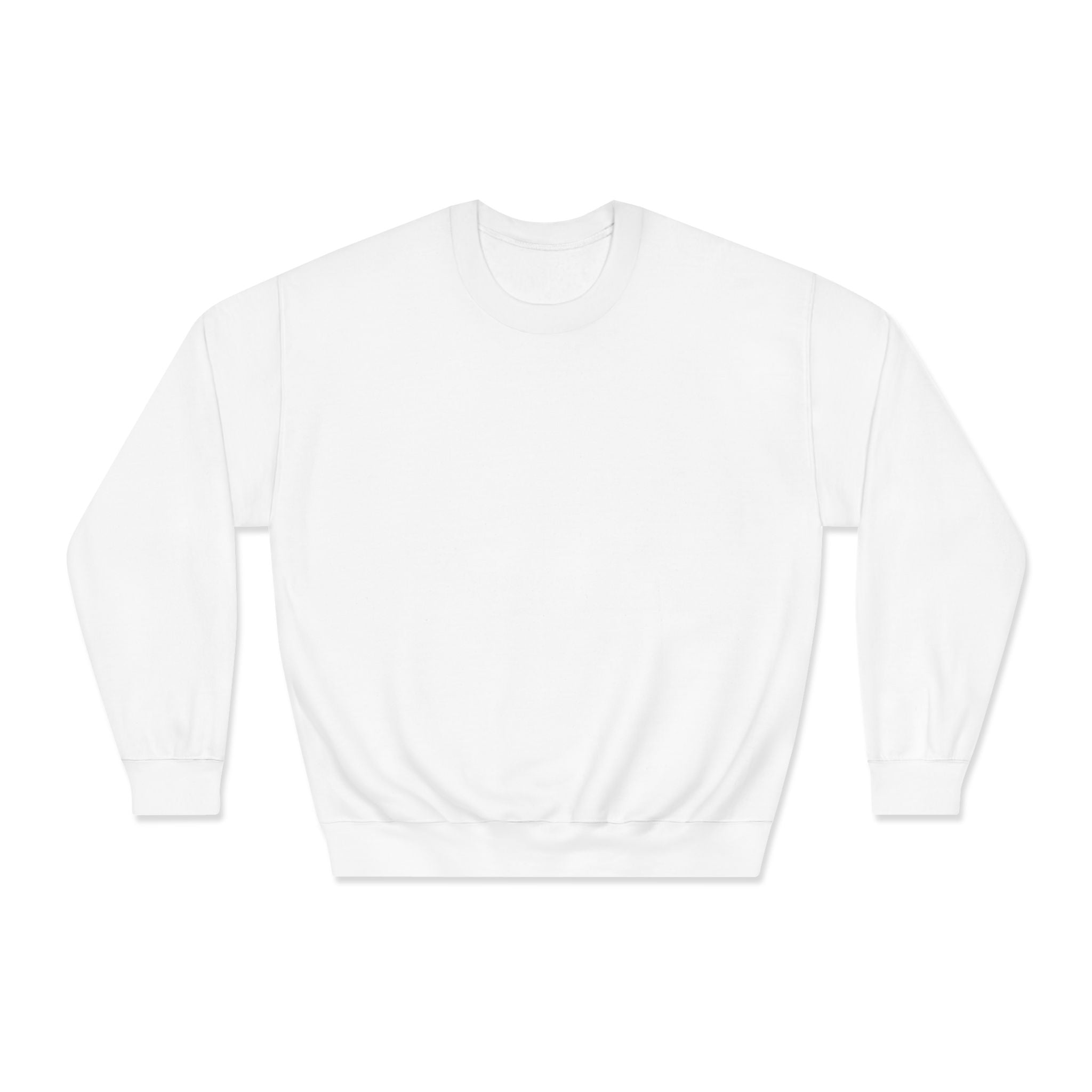 Classic White Crewneck Sweatshirt