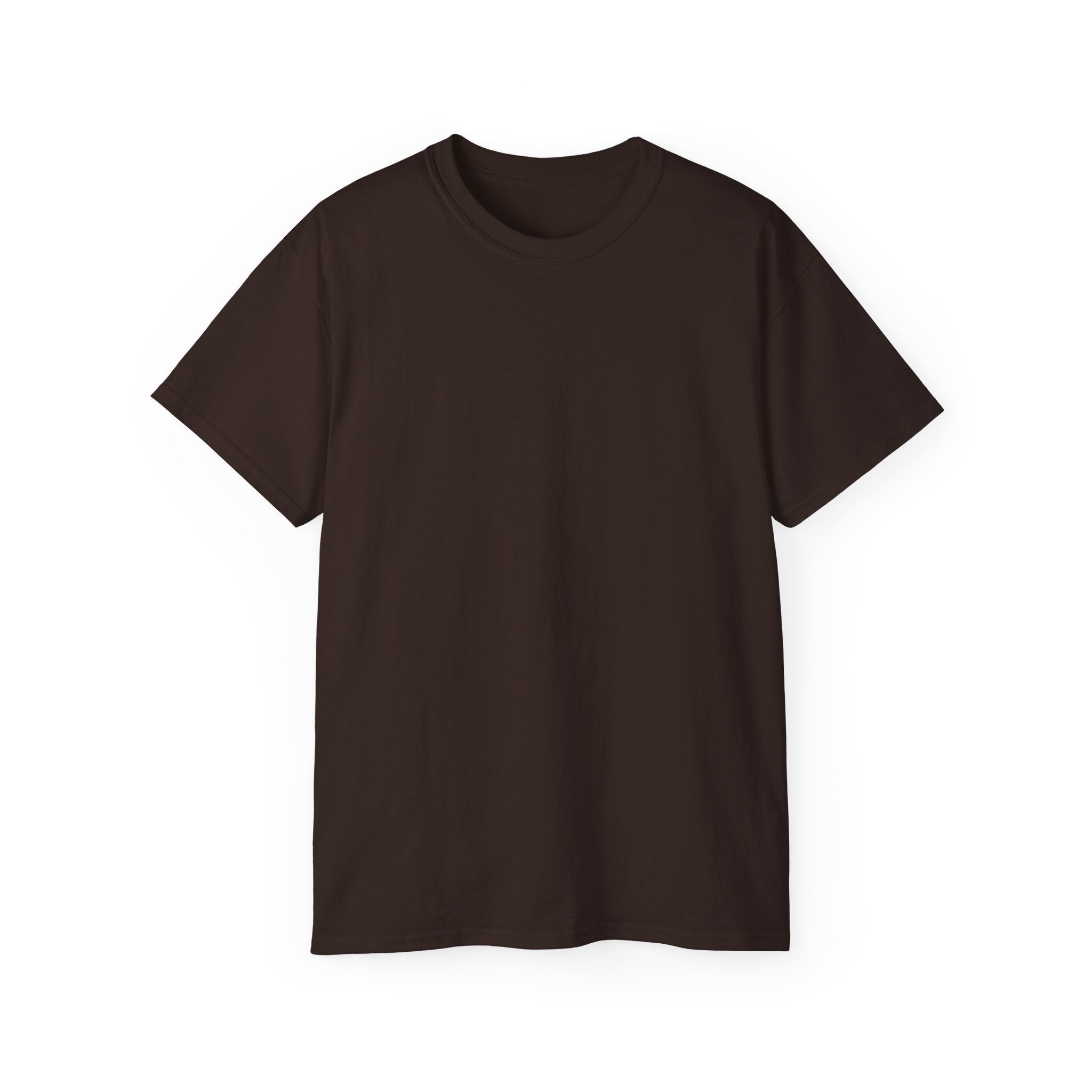 Classic White Cotton Tee - Plain Crewneck Shirt