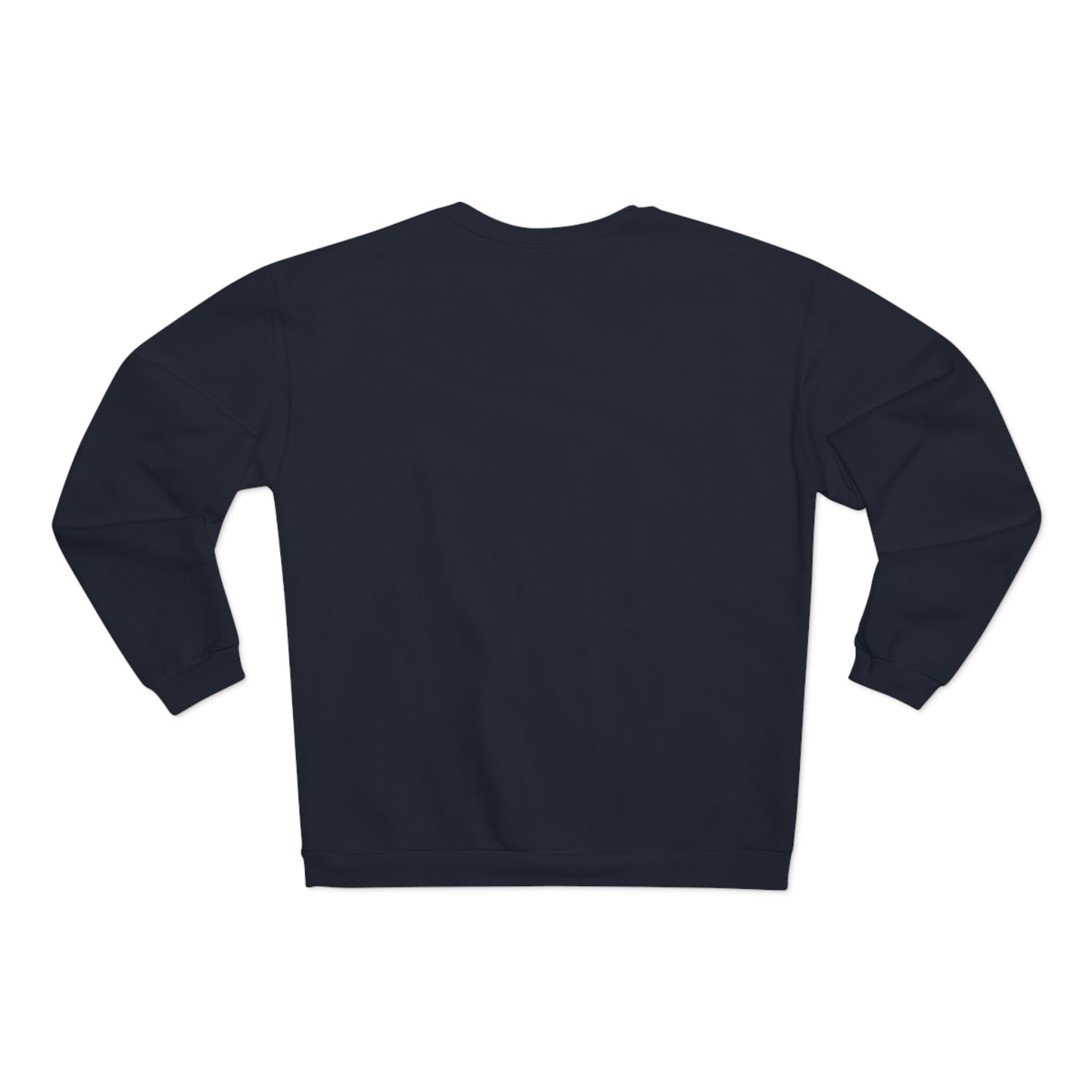 Classic White Crewneck Sweatshirt — Minimal Everyday Pullover