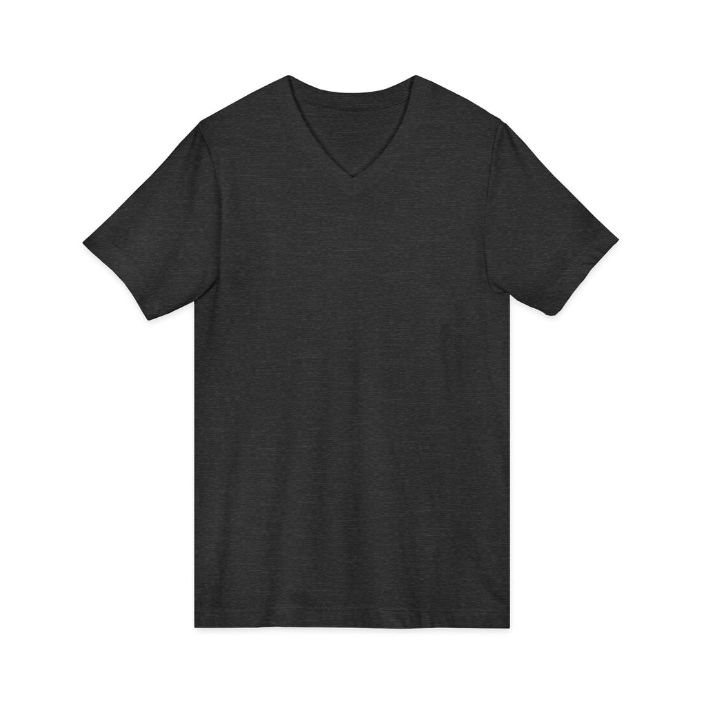V-Neck Jersey Tee — Classic White Short Sleeve T-Shirt