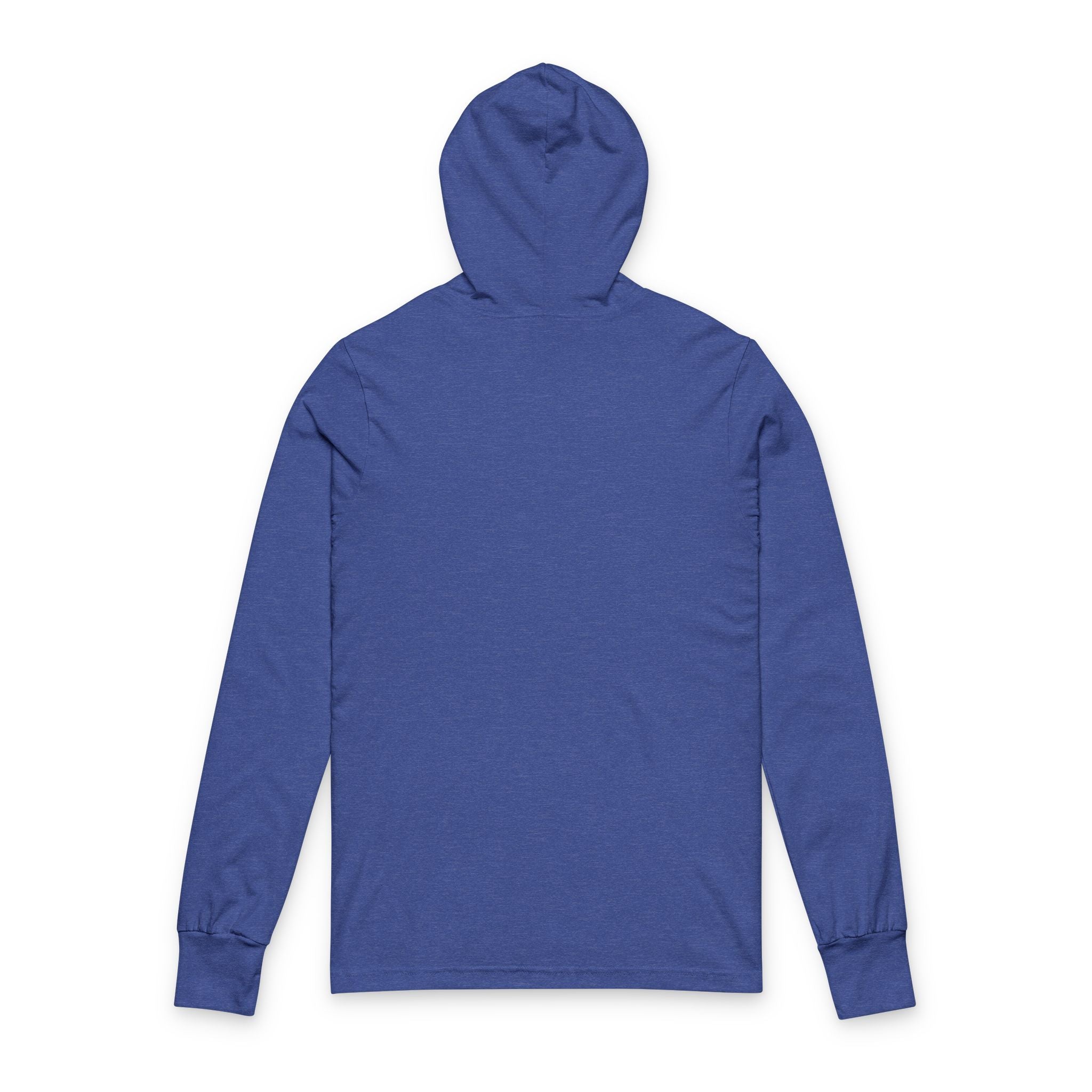 Hooded Long Sleeve Tee — Lightweight White Hooded Tee