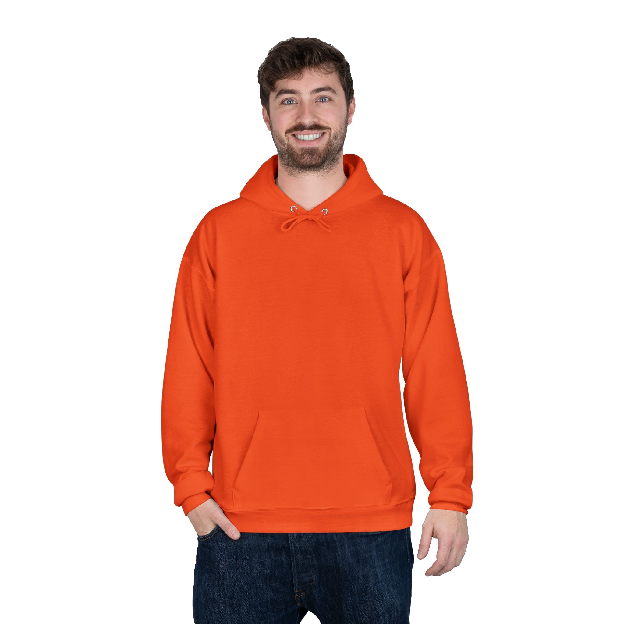 Eco-Friendly White Pullover Hoodie