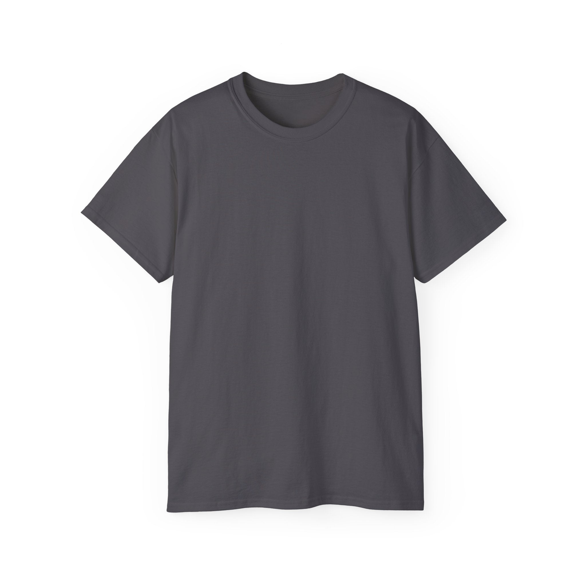 Classic White Cotton Tee - Plain Crewneck Shirt