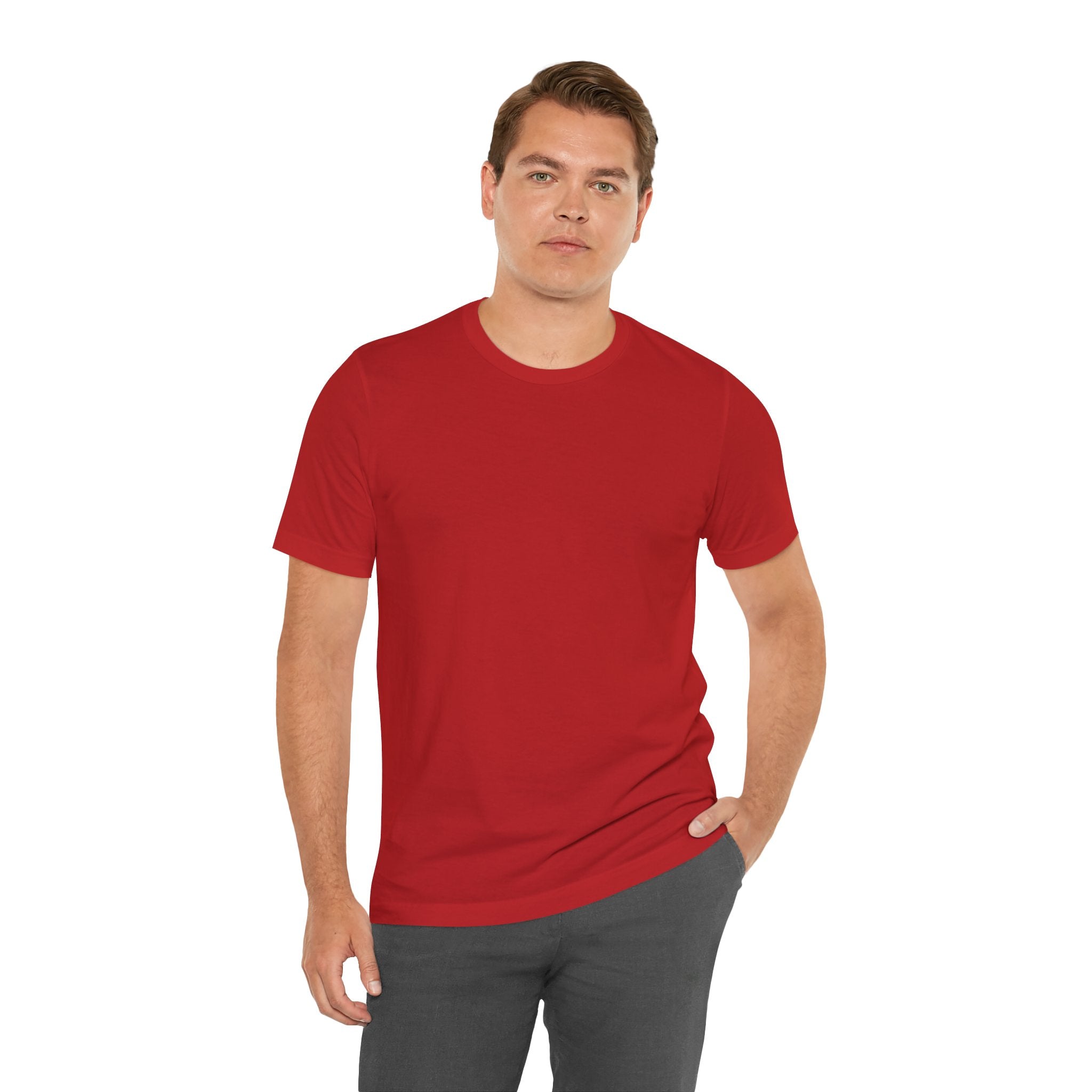 White Short Sleeve Tee — Minimal Classic Crewneck T-Shirt