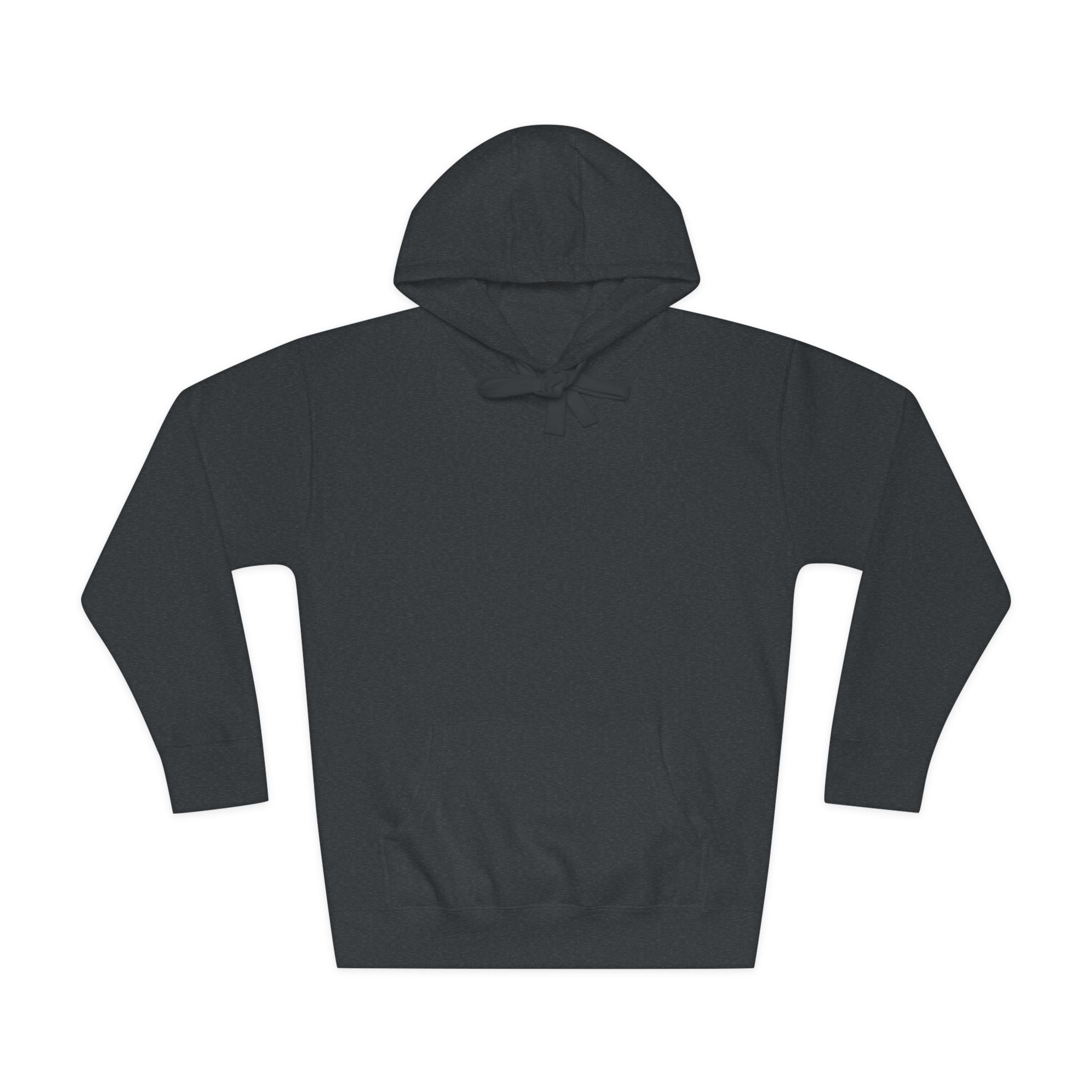 White Fleece Hoodie – Minimal Classic Pullover Hooded Sweatshirt