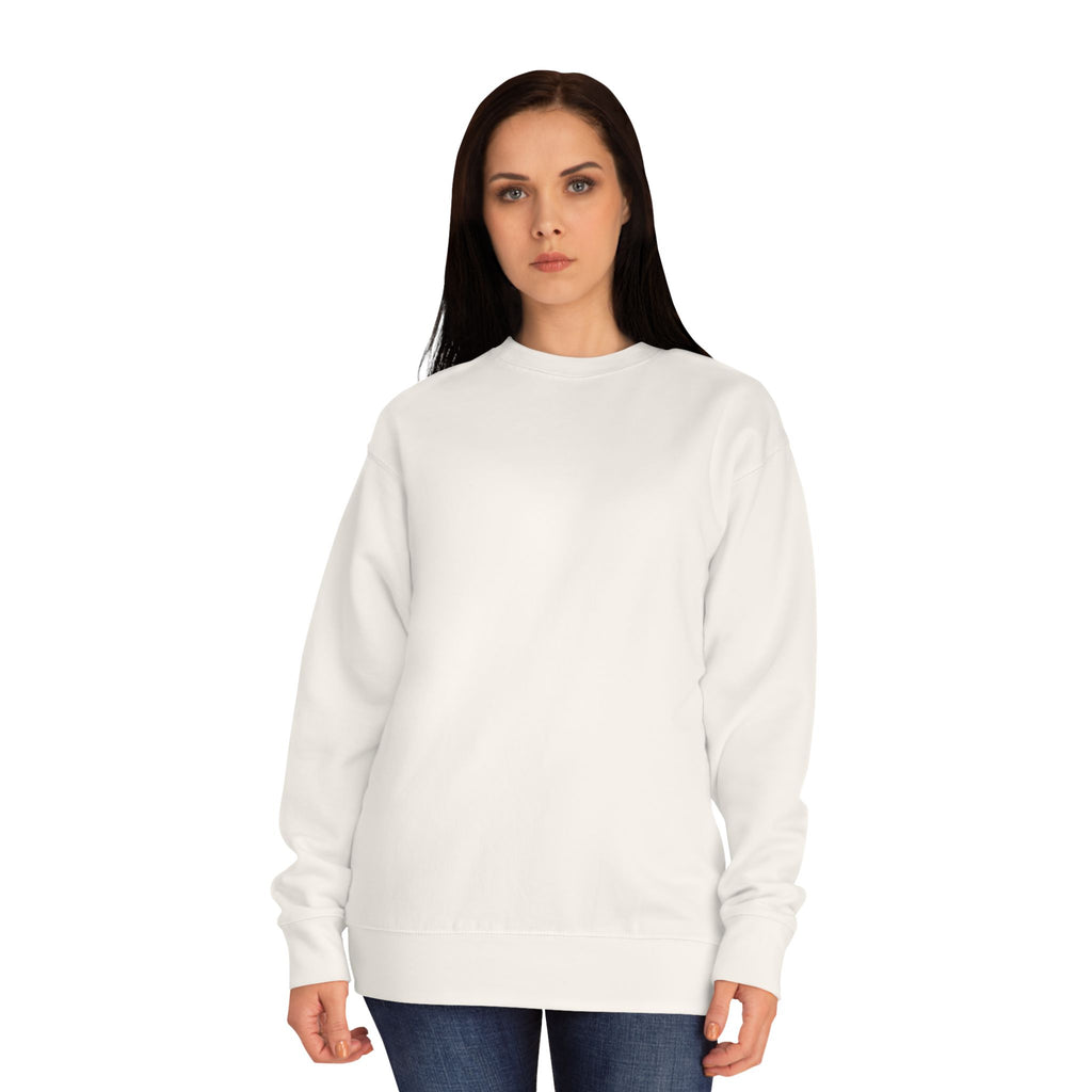 Crewneck Sweatshirt – Classic Coral Crew Sweatshirt, Cozy Everyday Pullover