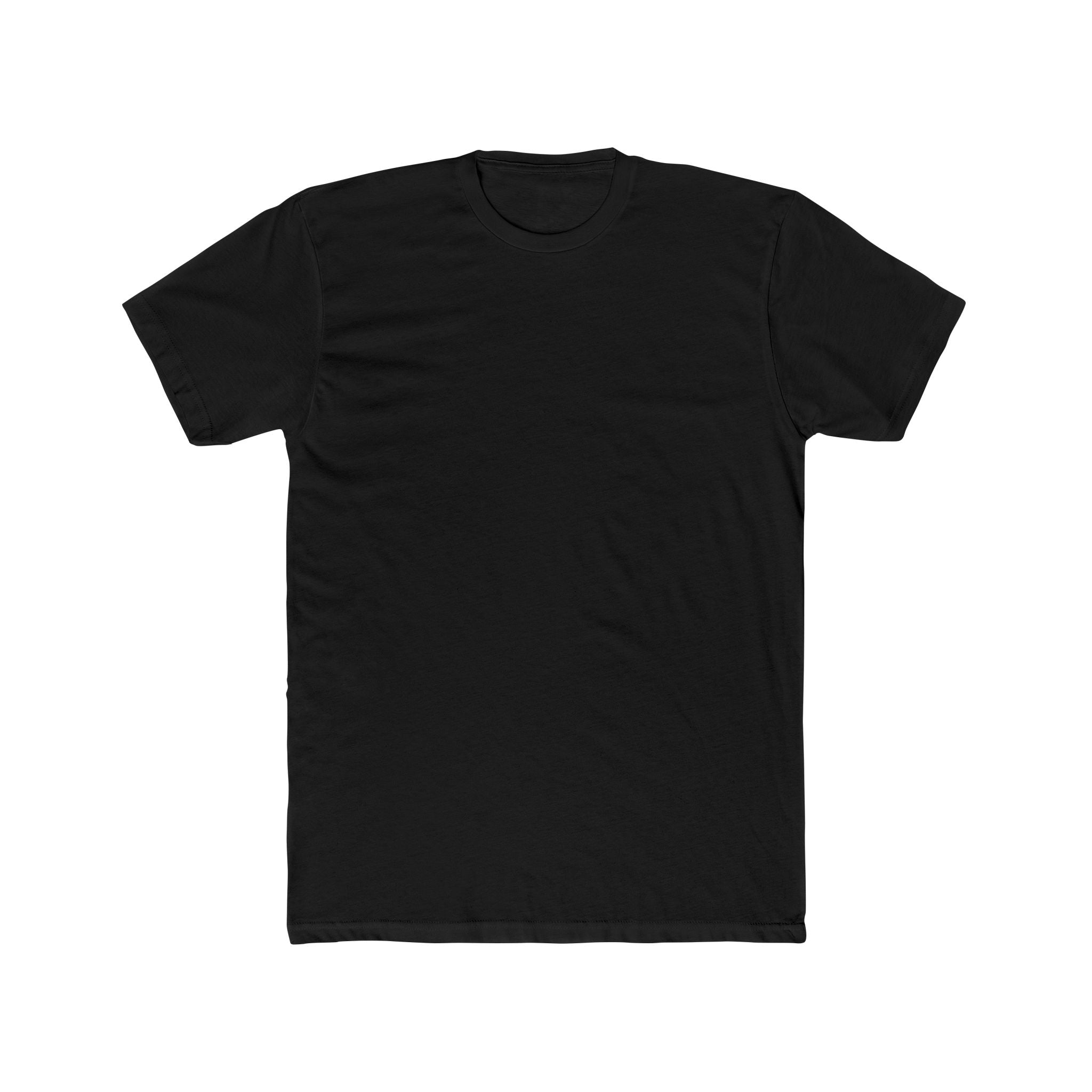 Blank White Tee — Unisex Cotton Crew Shirt