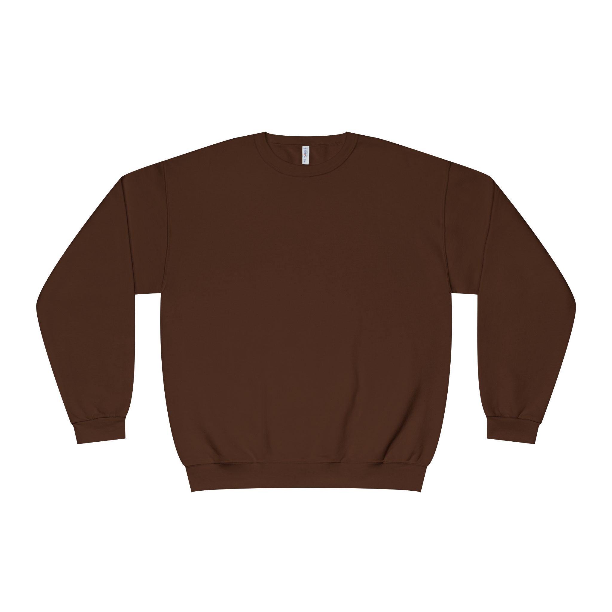 Classic White Crewneck Sweatshirt — Unisex Pullover