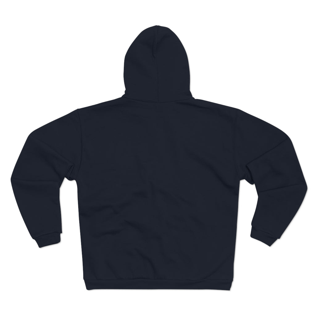 Zip Hoodie — Classic Navy Full‑Zip Hooded Sweatshirt