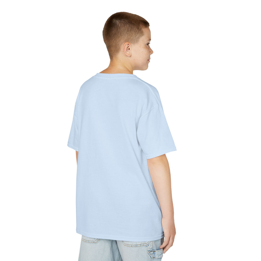 Kids T-Shirt — Plain White Heavy Cotton Tee for Boys & Girls