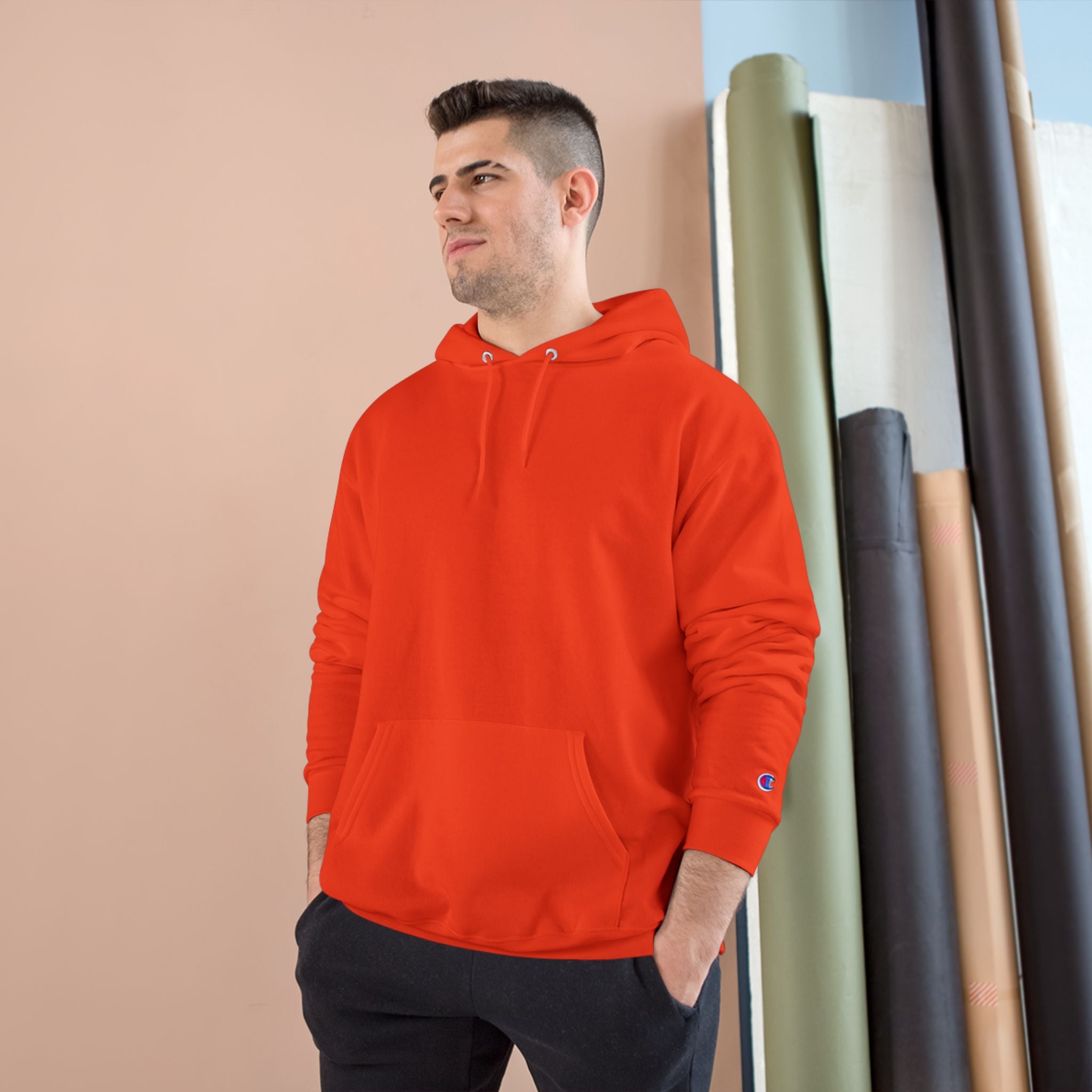 Classic White Champion Hoodie — Comfortable Everyday Pullover