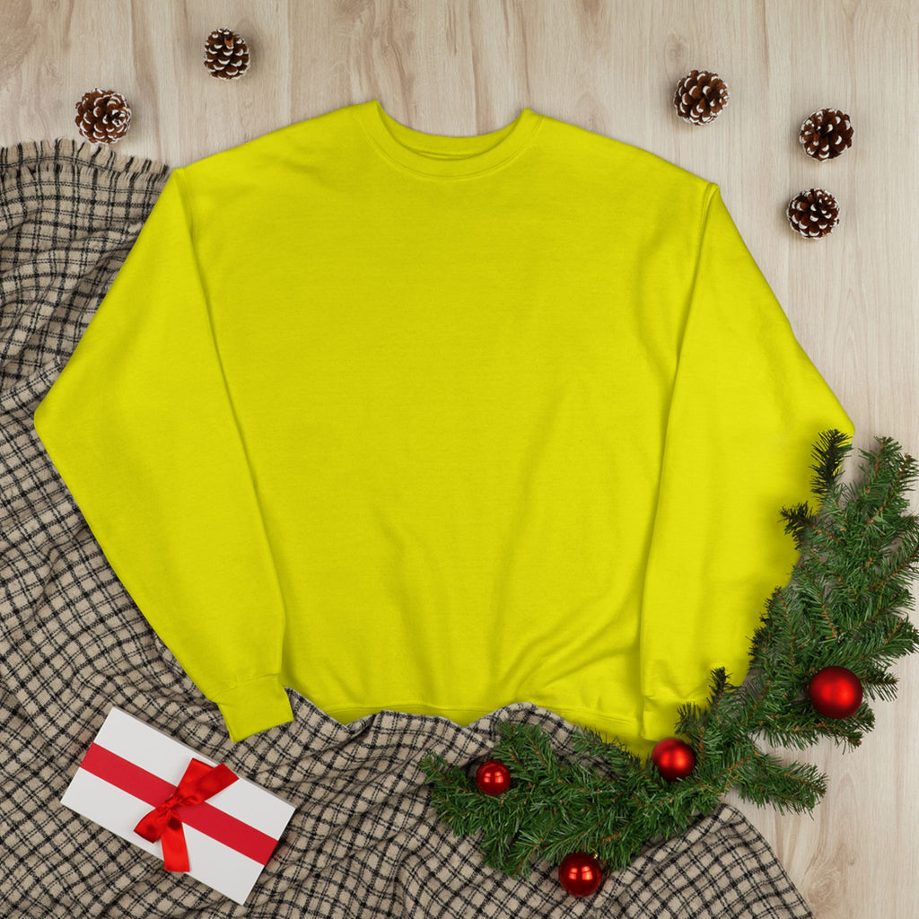 Classic White Crewneck Sweatshirt