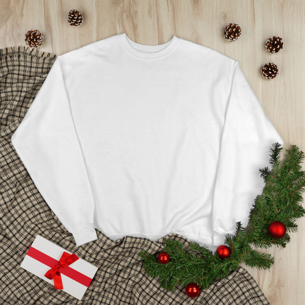Classic White Crewneck Sweatshirt