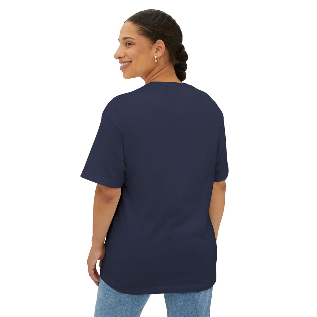 Oversized Boxy Tee — Minimal White Crewneck T-Shirt