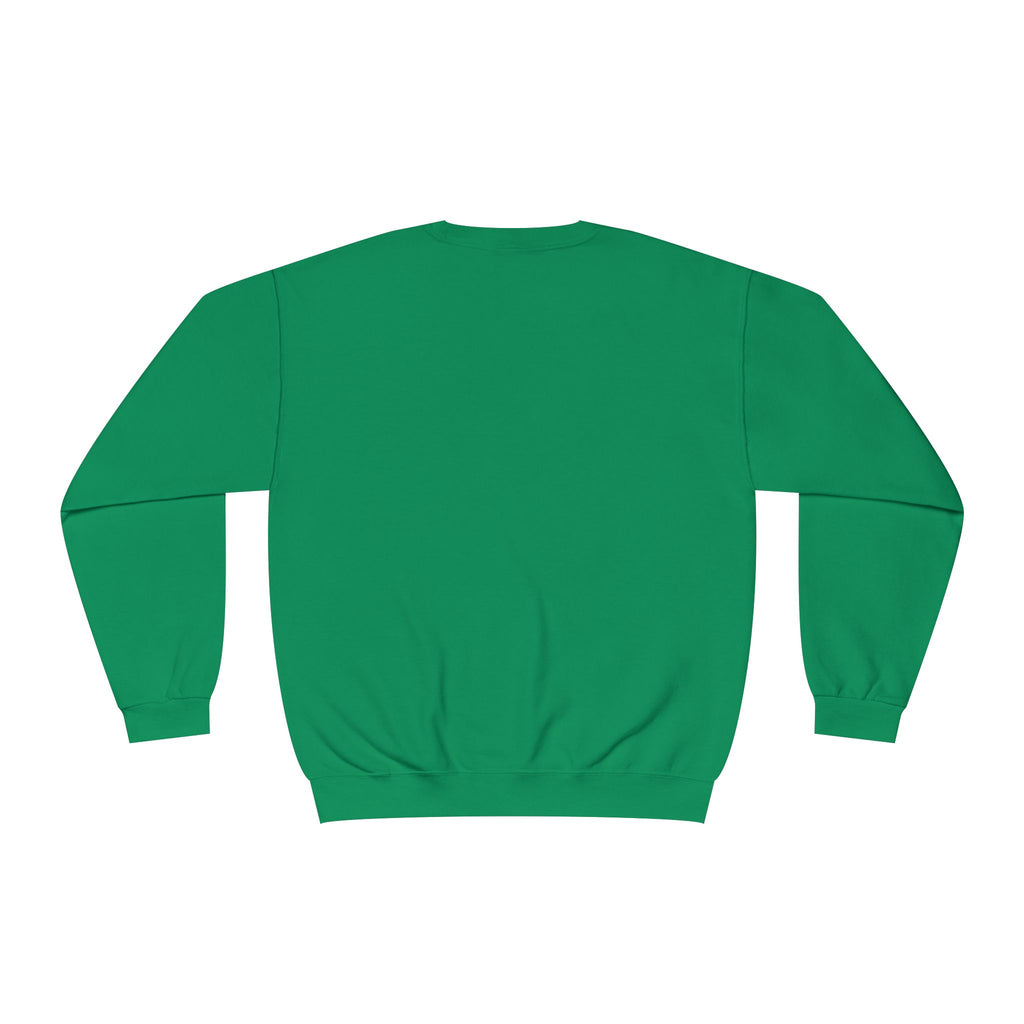 Classic White Crewneck Sweatshirt — Unisex Pullover