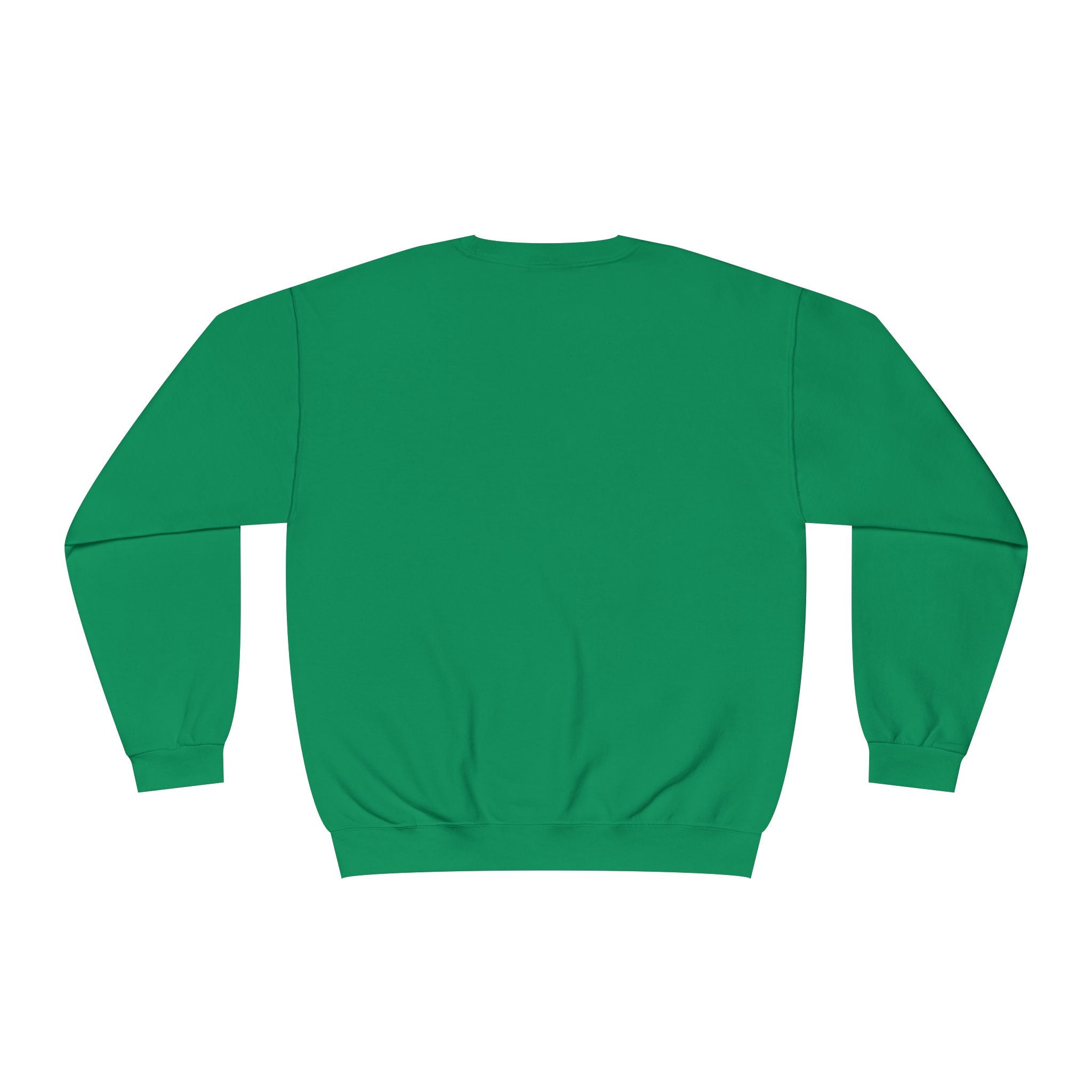 Classic White Crewneck Sweatshirt — Unisex Pullover