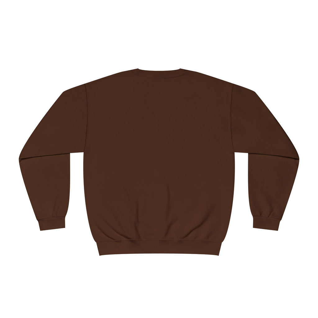 Classic White Crewneck Sweatshirt — Unisex Pullover