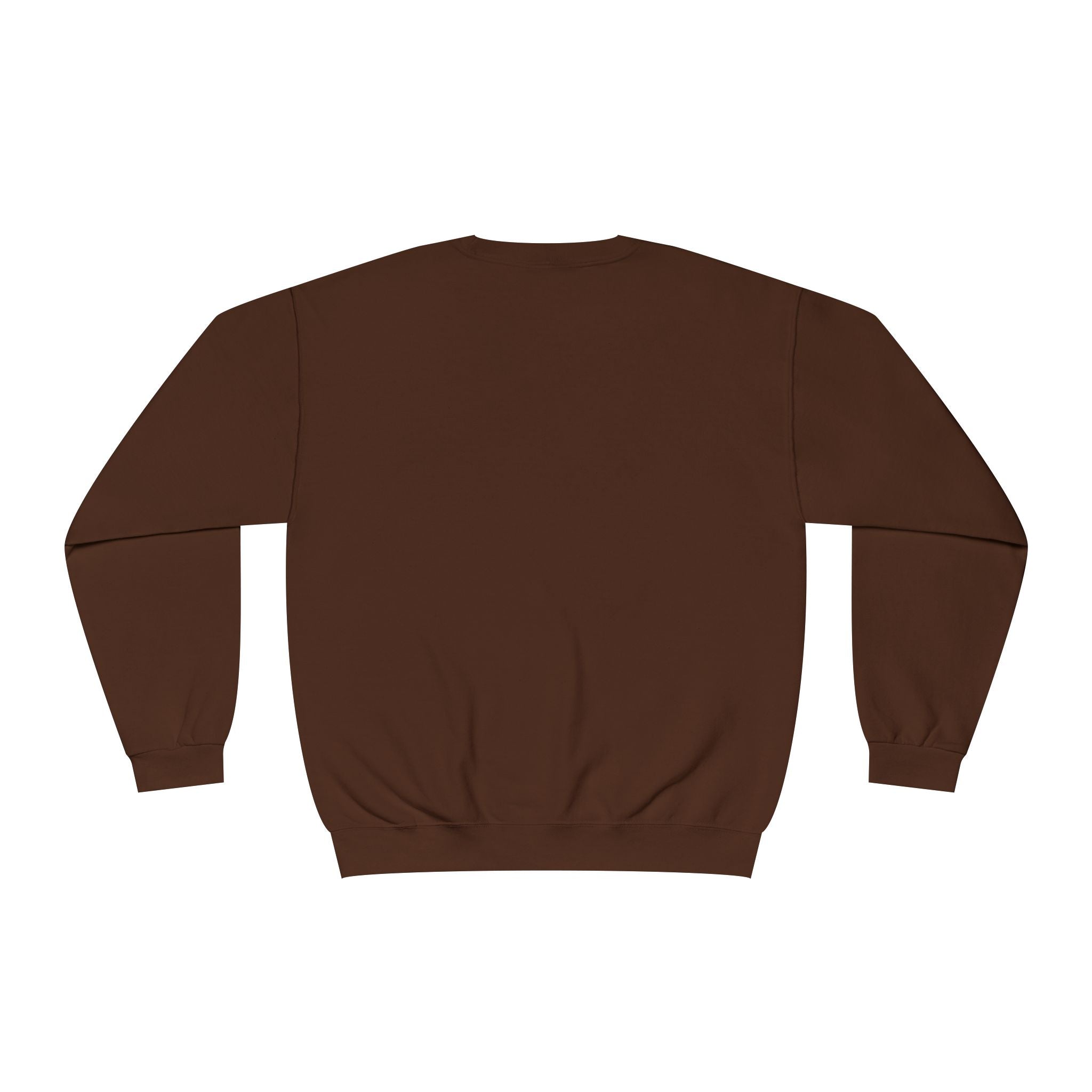 Classic White Crewneck Sweatshirt — Unisex Pullover