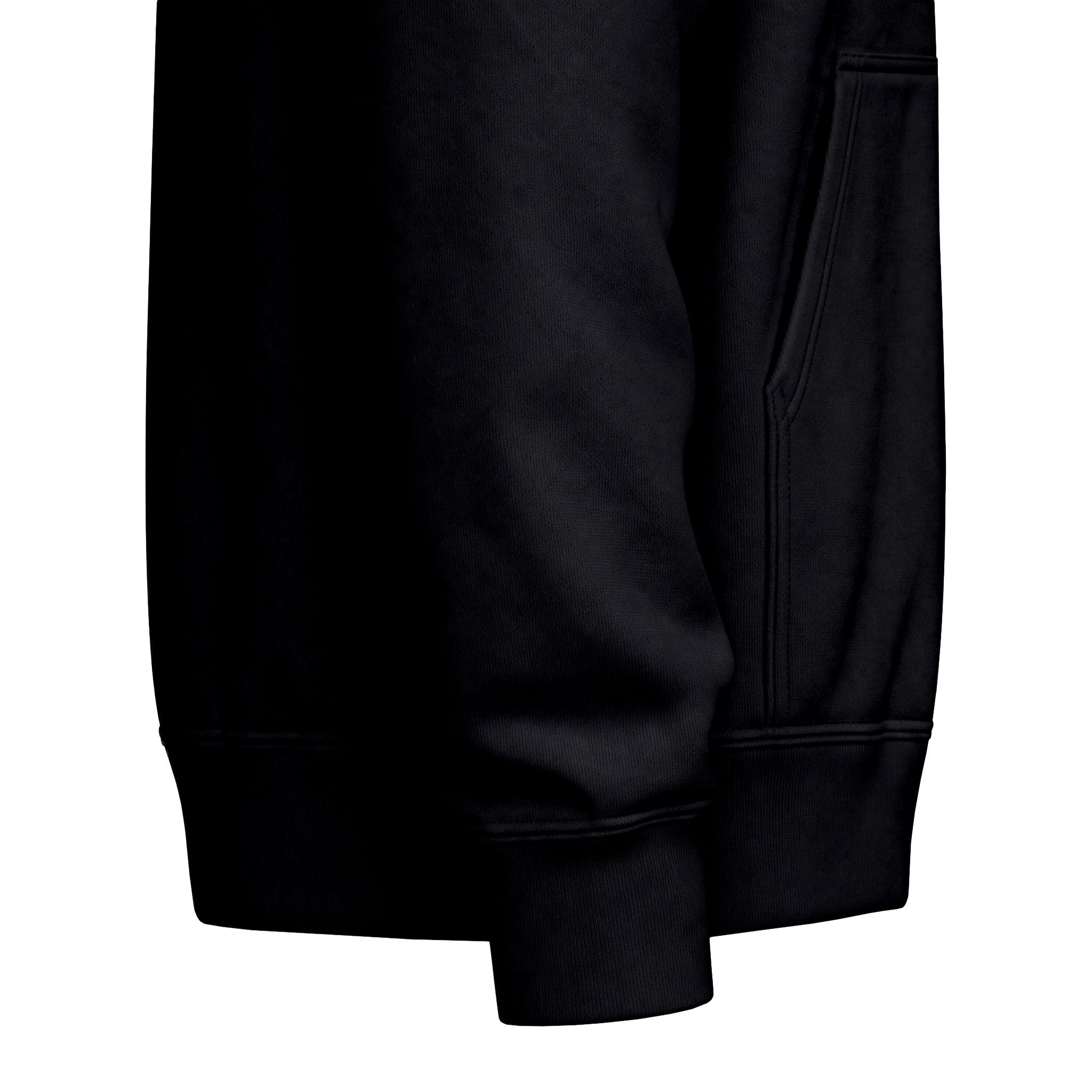 Classic White Fleece Hoodie – Soft Midweight Pullover