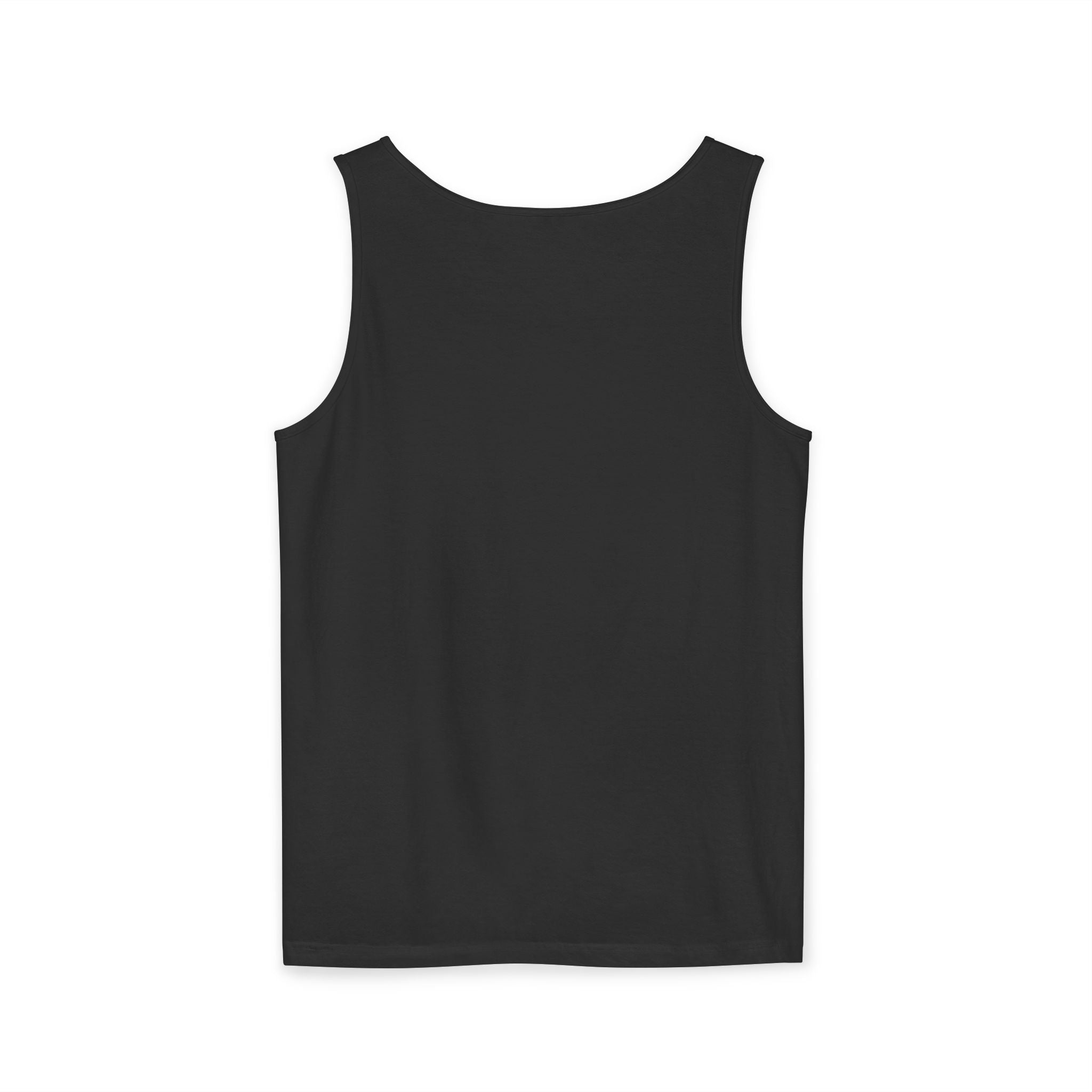 Classic White Tank Top — Everyday Garment-Dyed Casual Tank