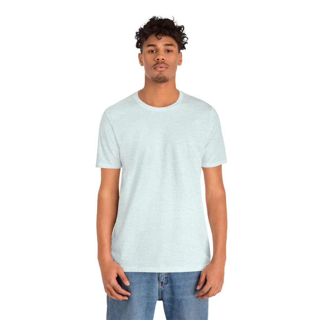 White Short Sleeve Tee — Minimal Classic Crewneck T-Shirt