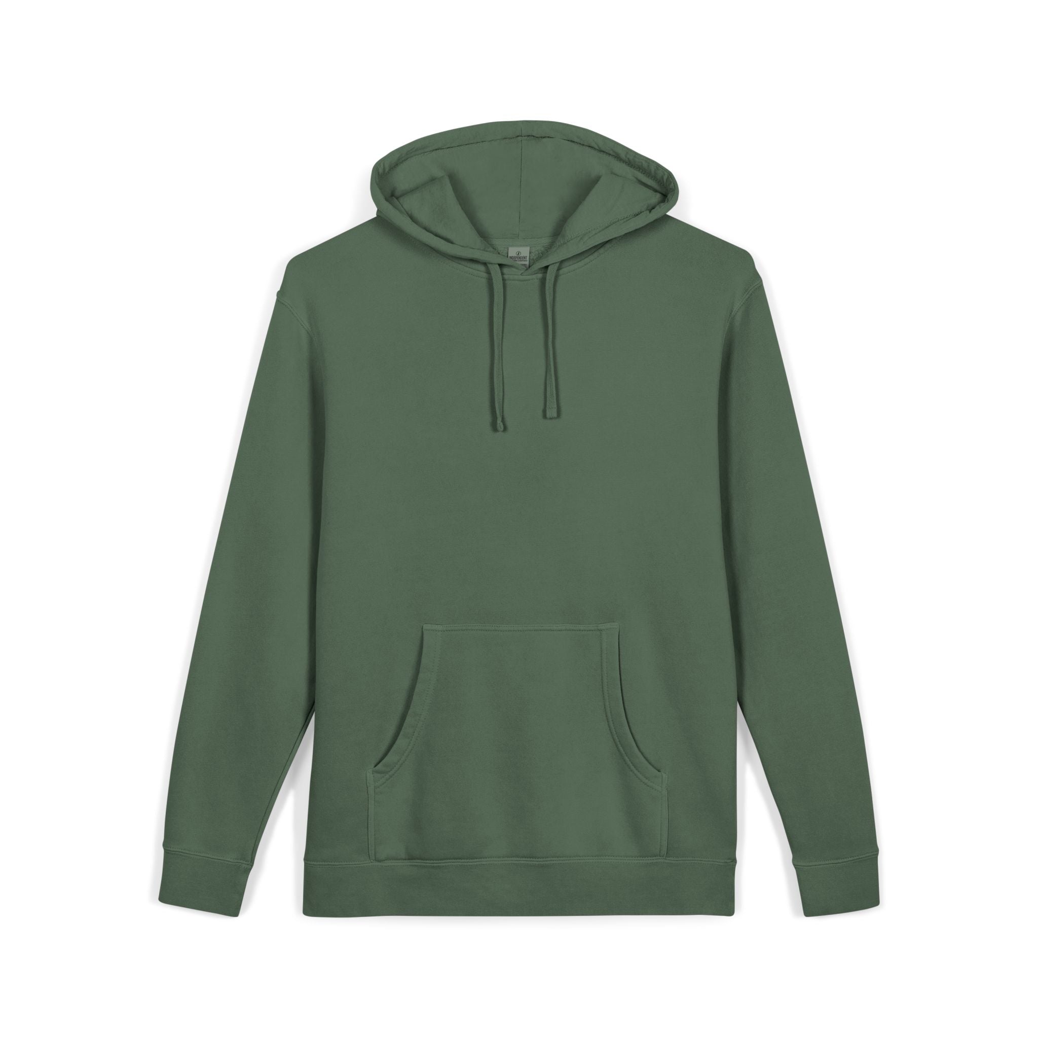 Pigment-Dyed Hoodie — Washed Blush Pullover Hooded Sweatshirt