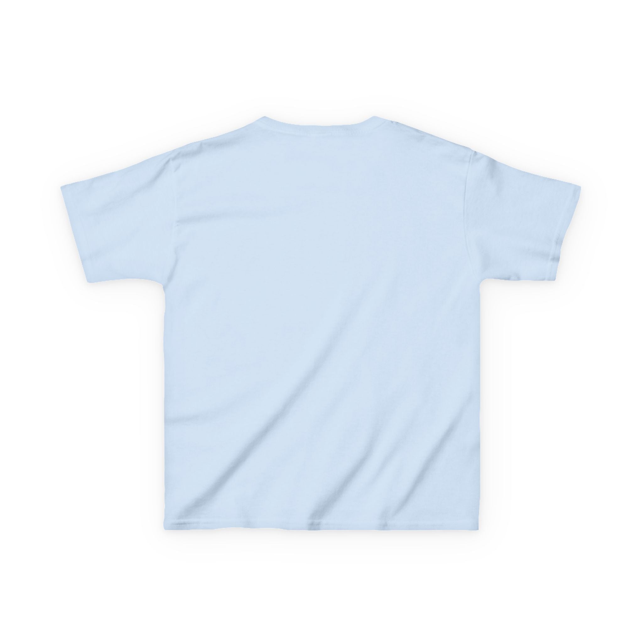 Kids T-Shirt — Plain White Heavy Cotton Tee for Boys & Girls