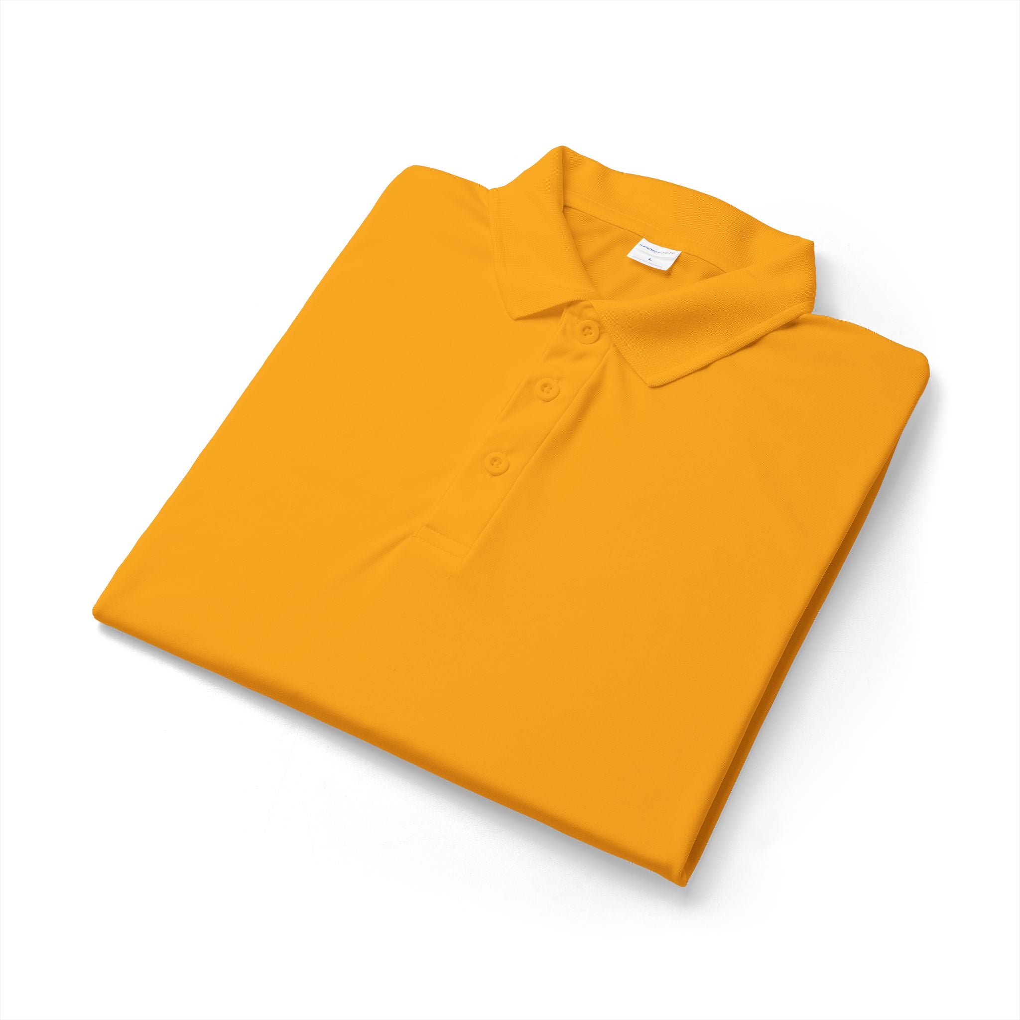 Men's White Performance Polo Shirt - Moisture-Wicking Sport-Tek Style