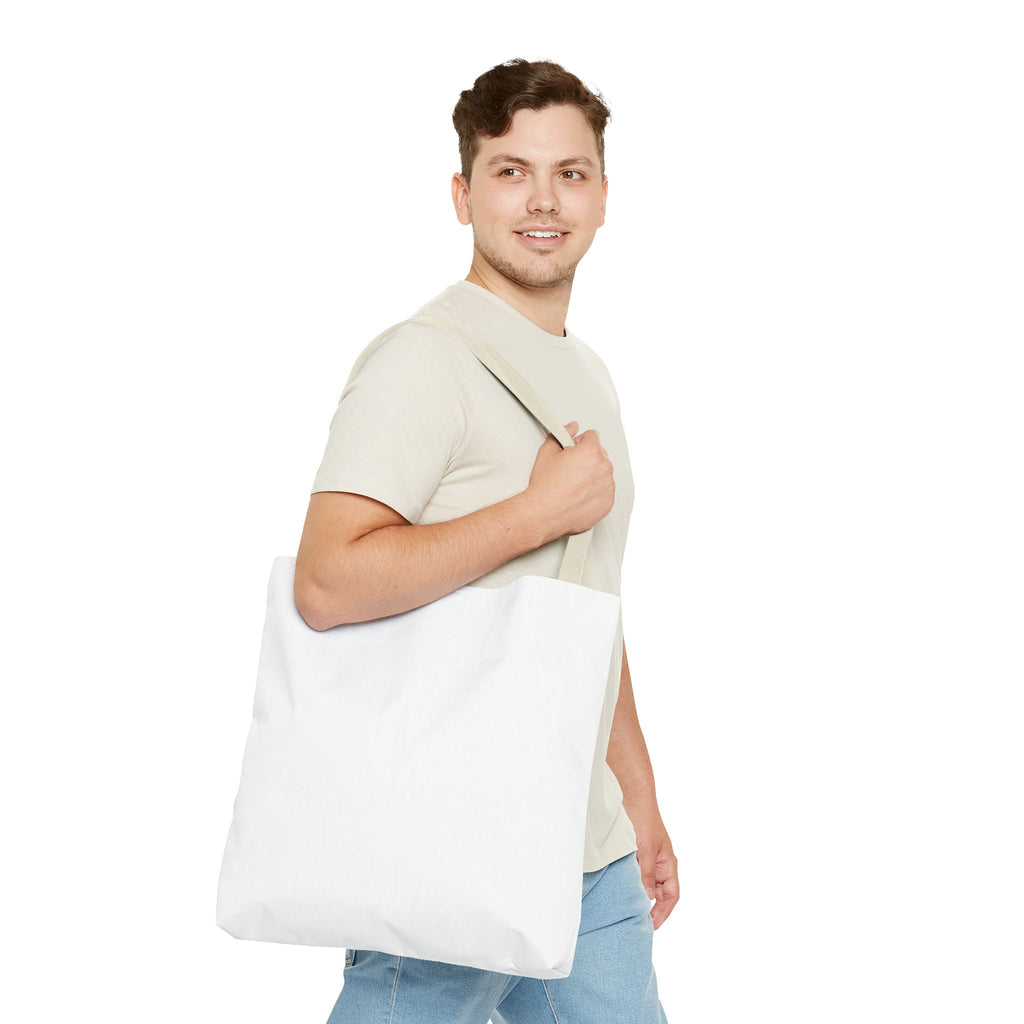 Blank White Tote Bag - Custom All-Over Print Canvas Tote