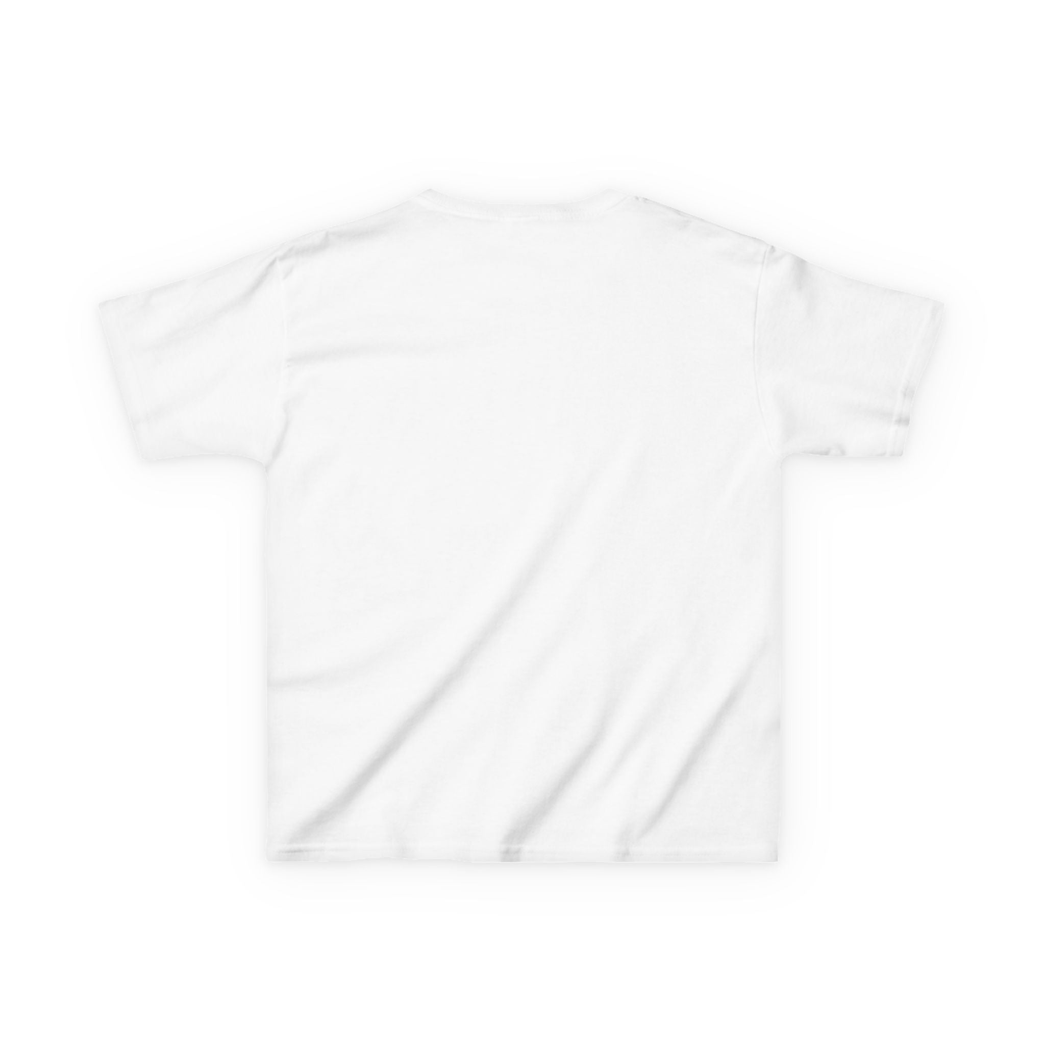 Kids T-Shirt — Plain White Heavy Cotton Tee for Boys & Girls