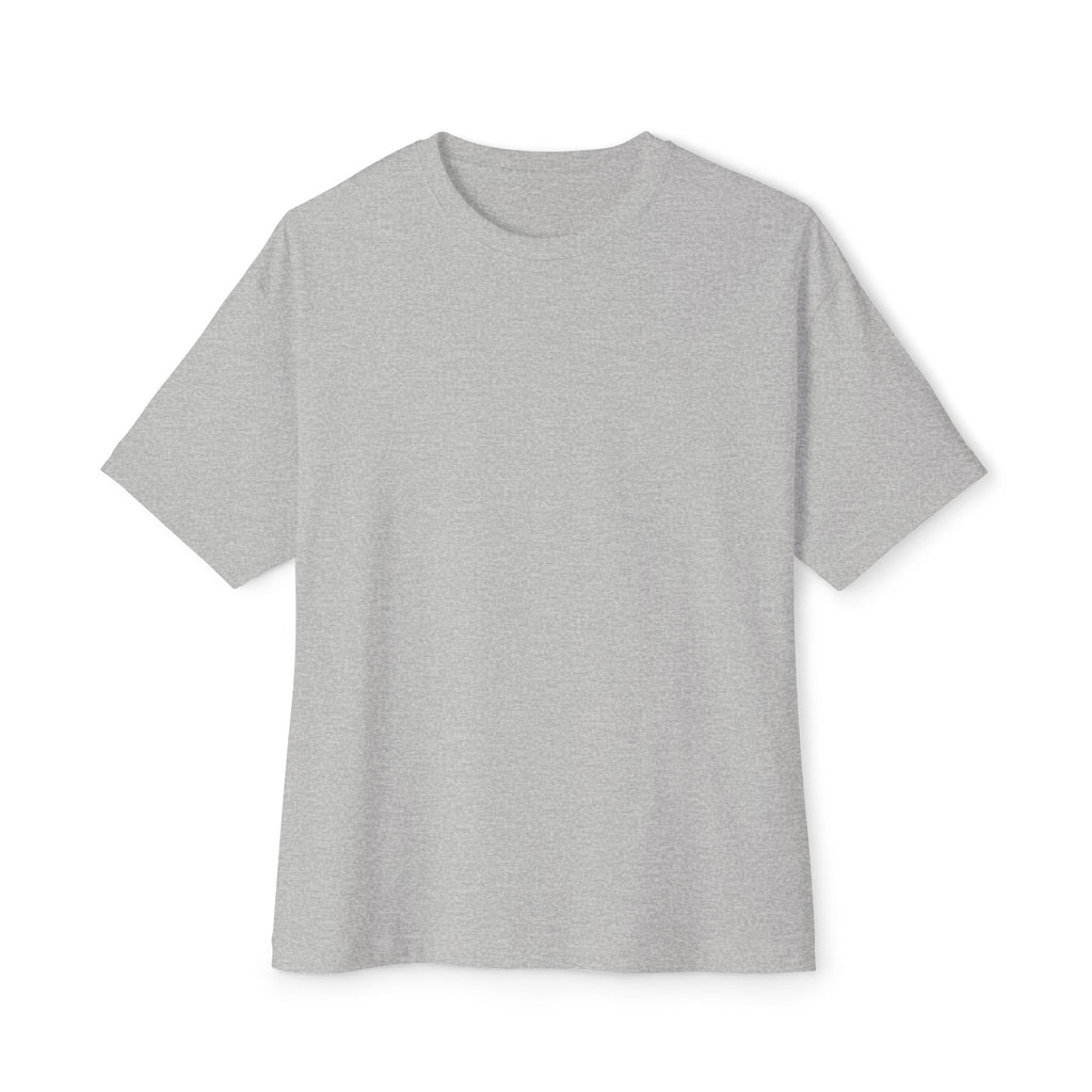 Oversized Boxy Tee — Minimal White Crewneck T-Shirt