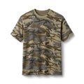 Camo Cotton Tee — Classic Green Woodland Camouflage Short-Sleeve Shirt