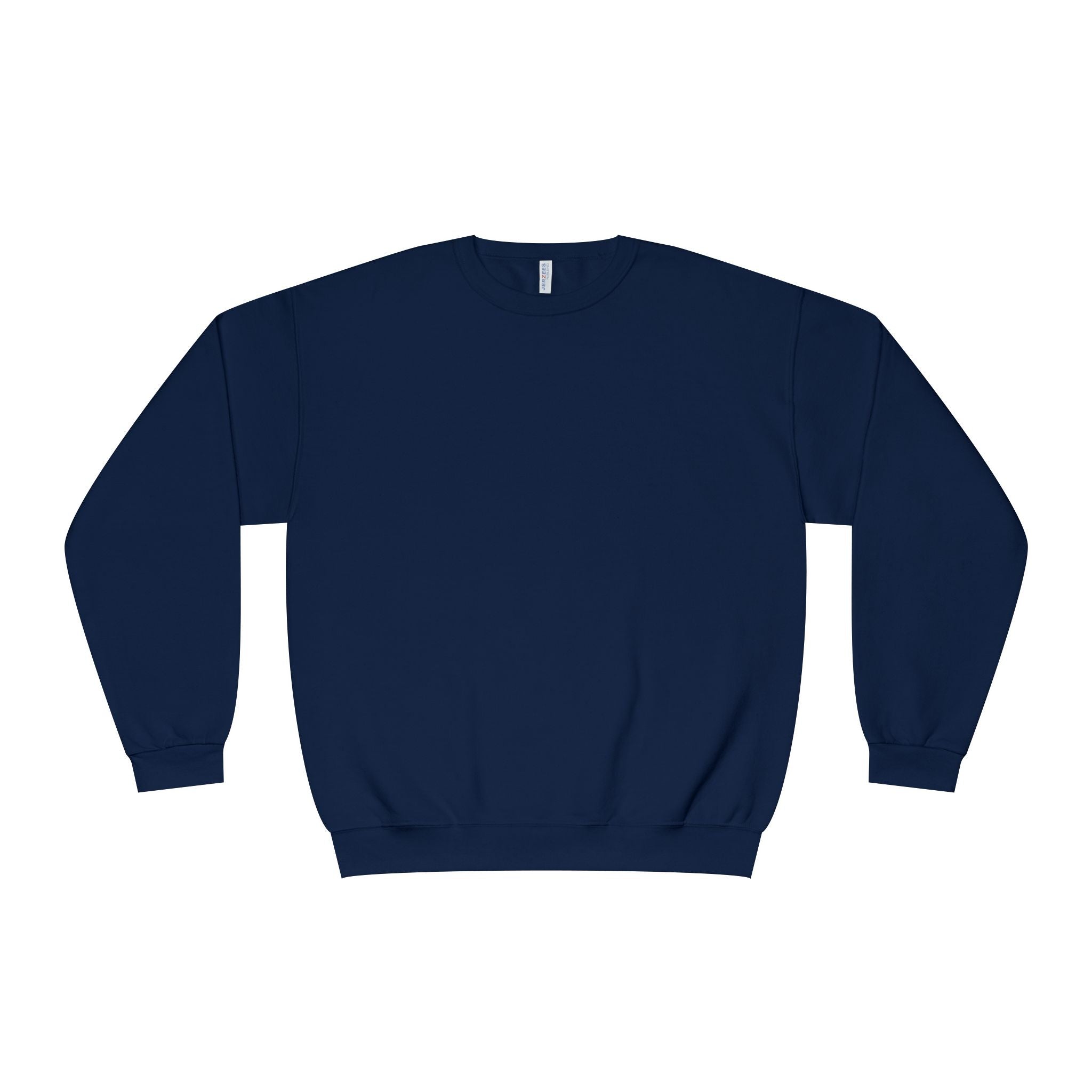 Classic White Crewneck Sweatshirt — Unisex Pullover