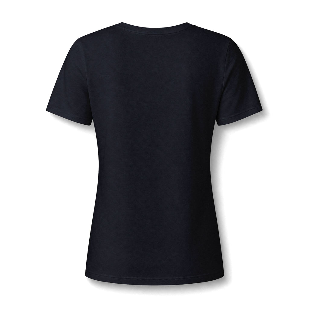 Women's Relaxed Heather CVC V-Neck Tee