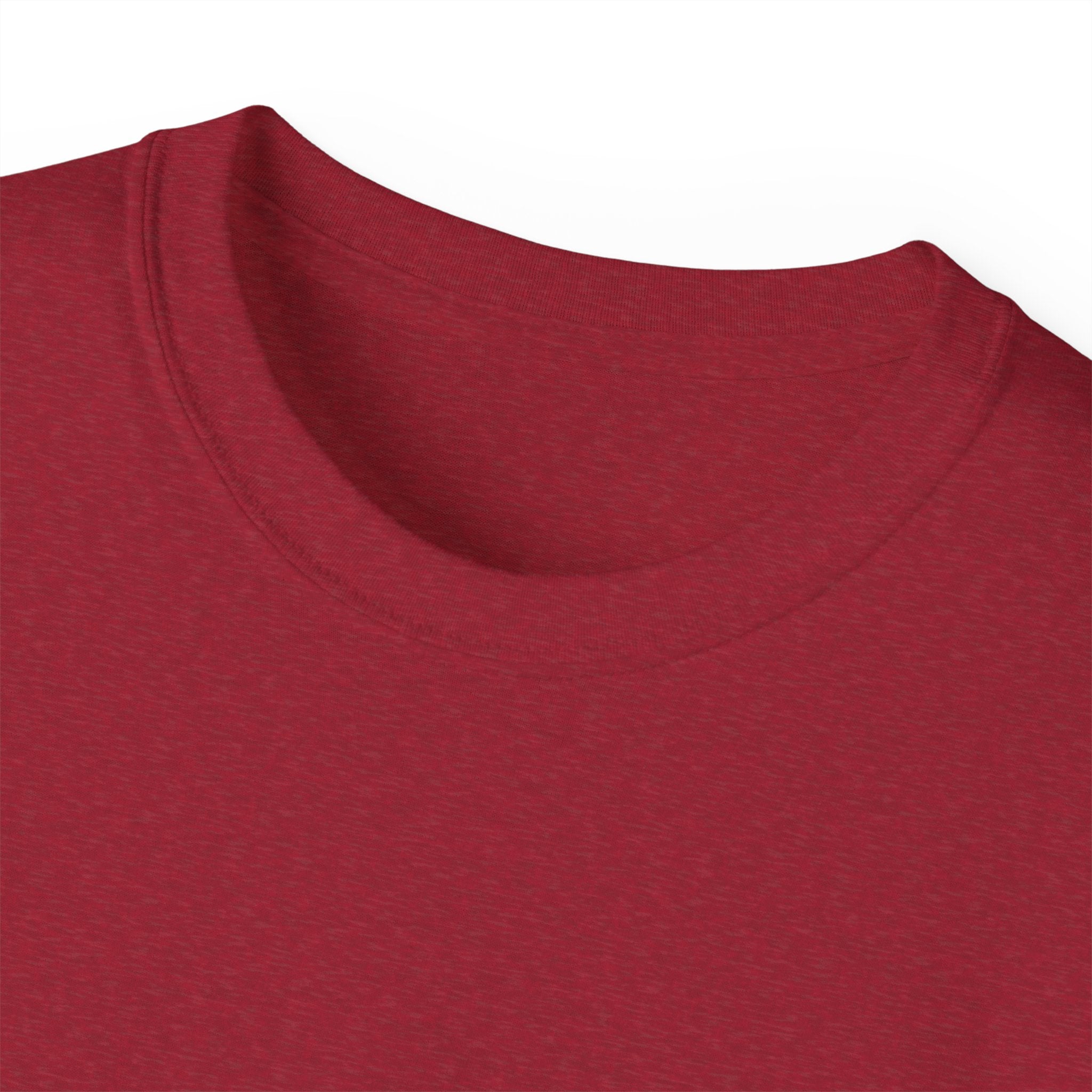 Classic White Cotton Tee - Plain Crewneck Shirt
