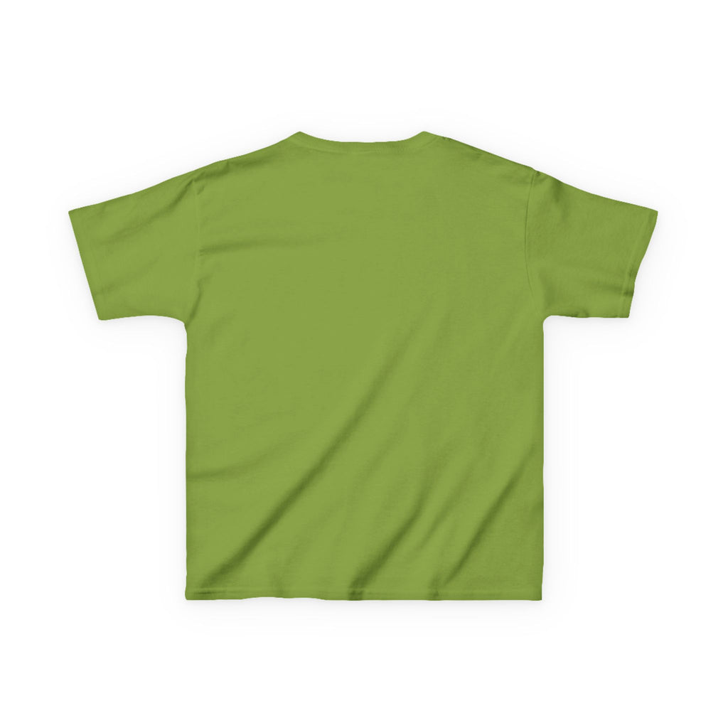 Kids T-Shirt — Plain White Heavy Cotton Tee for Boys & Girls