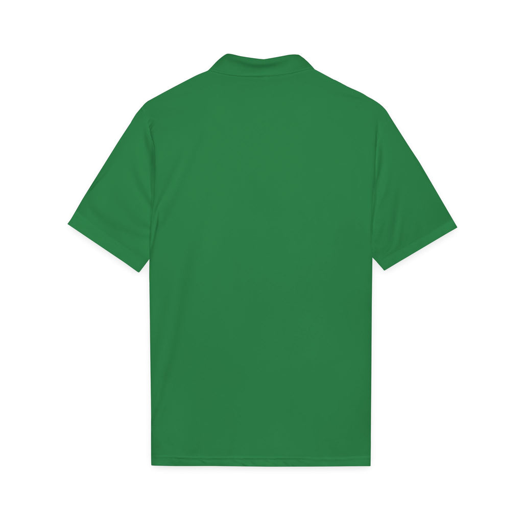 Men's White Performance Polo Shirt - Moisture-Wicking Sport-Tek Style