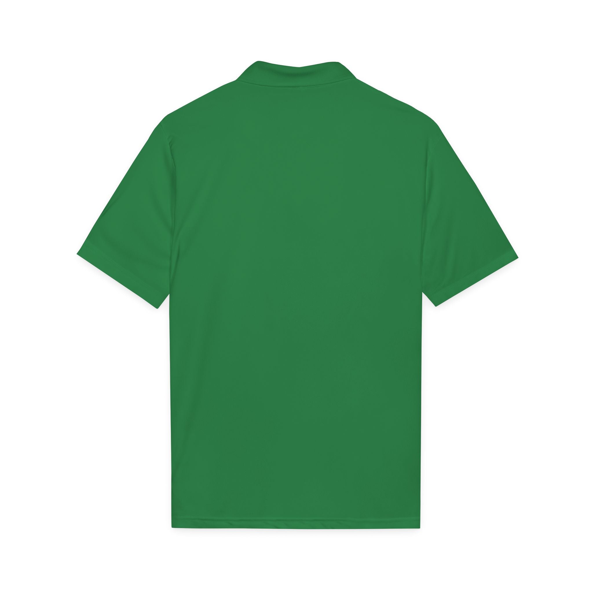 Men's White Performance Polo Shirt - Moisture-Wicking Sport-Tek Style