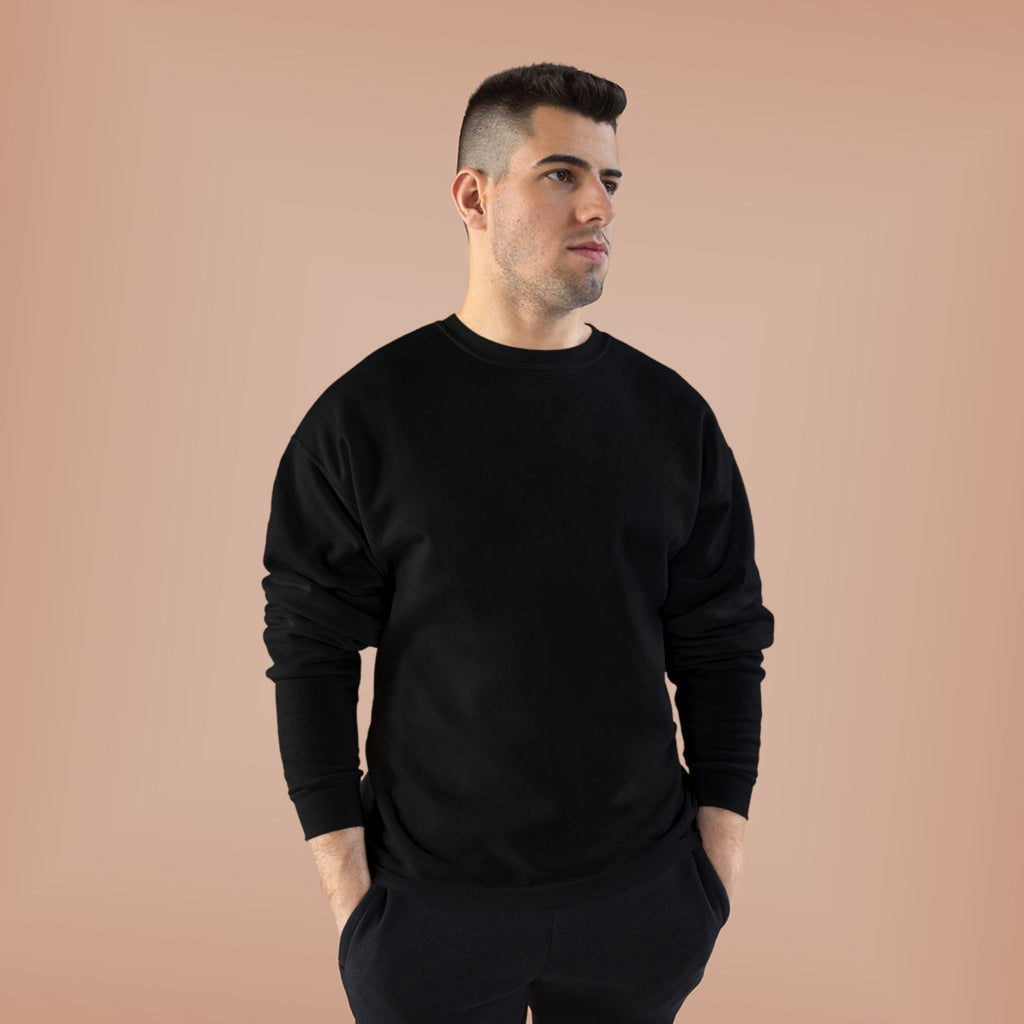 Classic White Crewneck Sweatshirt