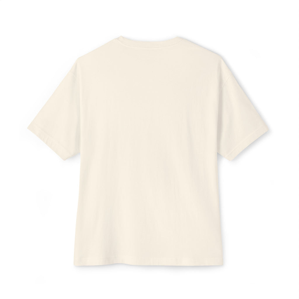 Oversized Boxy Tee — Minimal White Crewneck T-Shirt