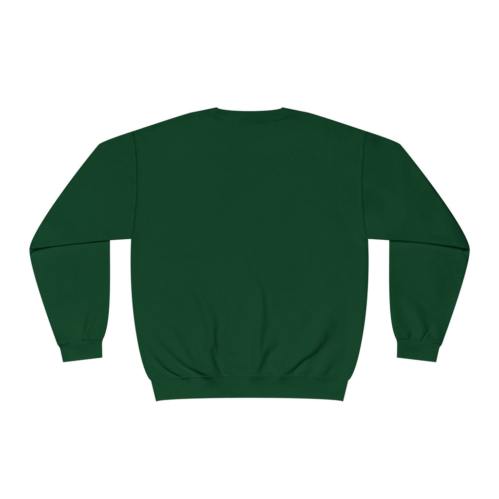 Classic White Crewneck Sweatshirt — Unisex Pullover